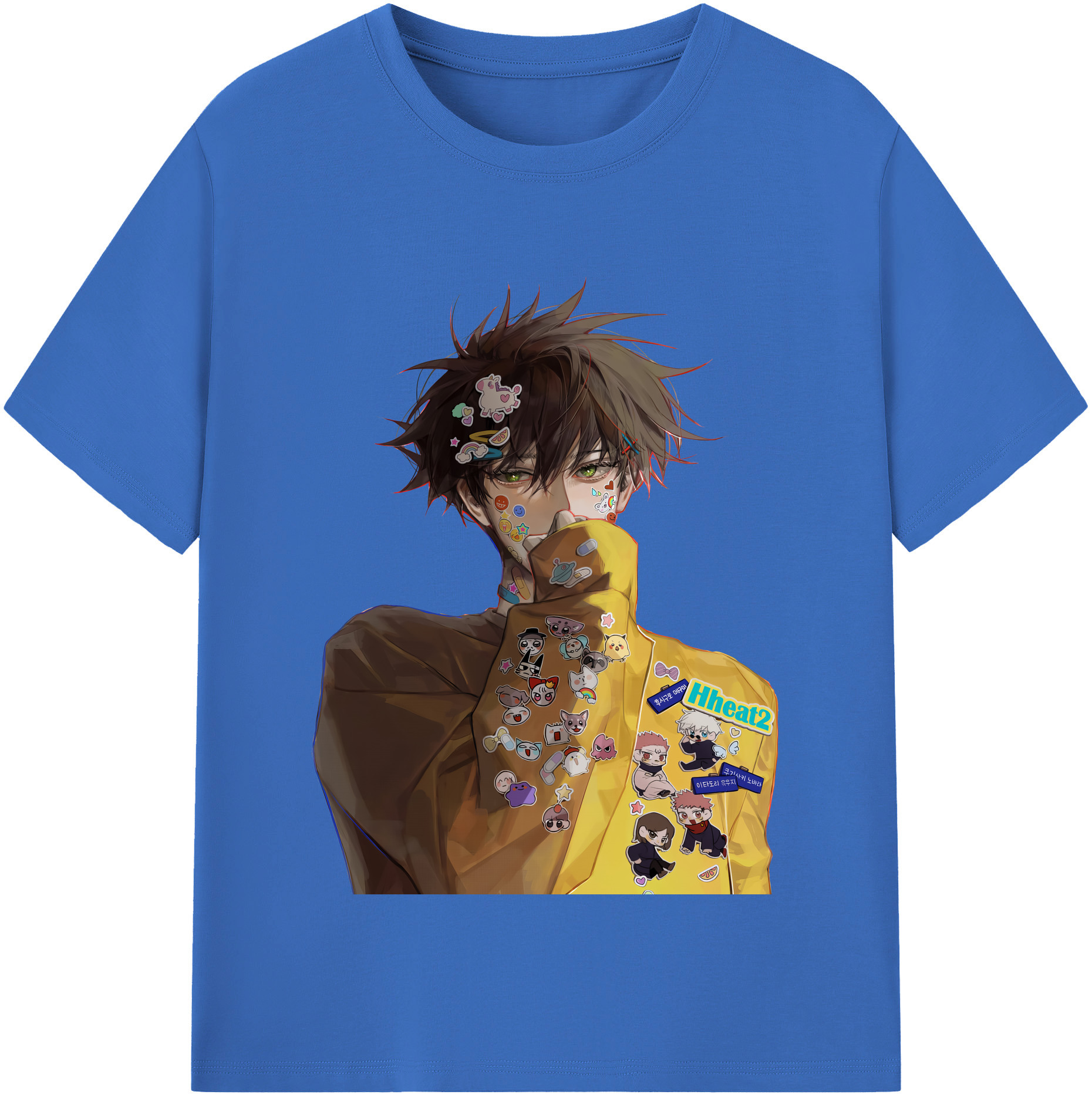 （画像用） 呪術廻戦 Jujutsu Kaisen 綿100％半袖Tシャツ（フロントプリント）