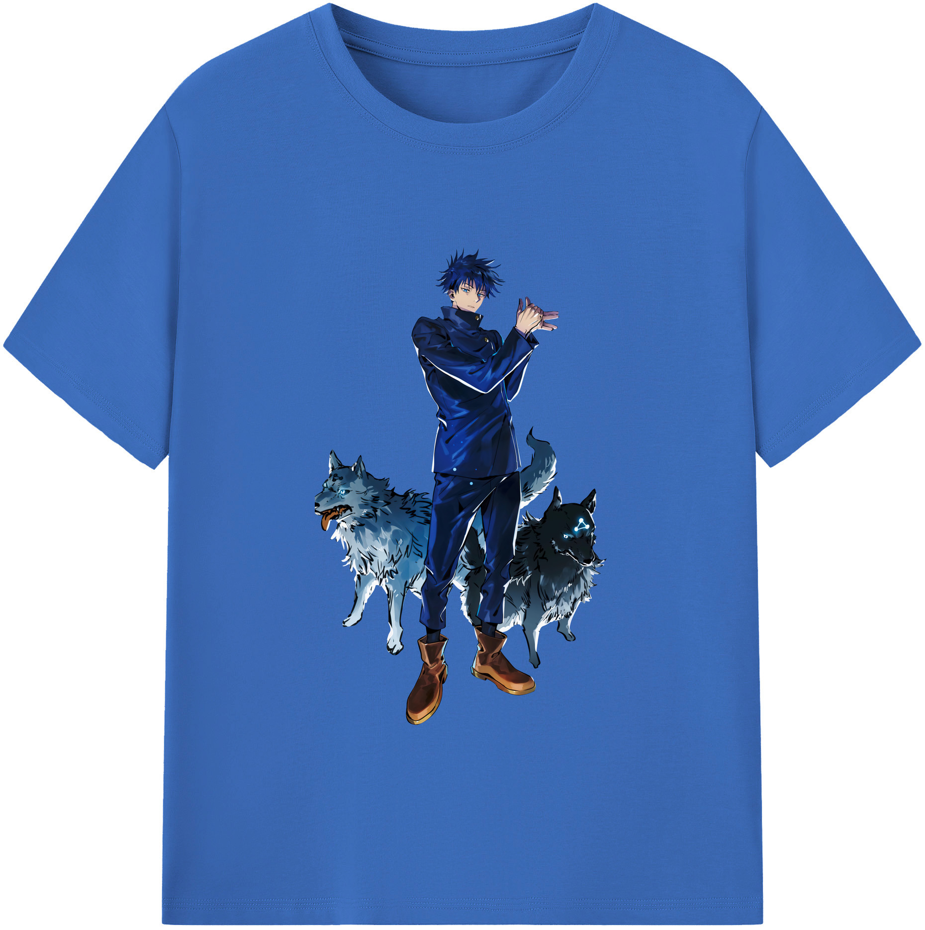 （画像用） 呪術廻戦 Jujutsu Kaisen 綿100％半袖Tシャツ（フロントプリント）