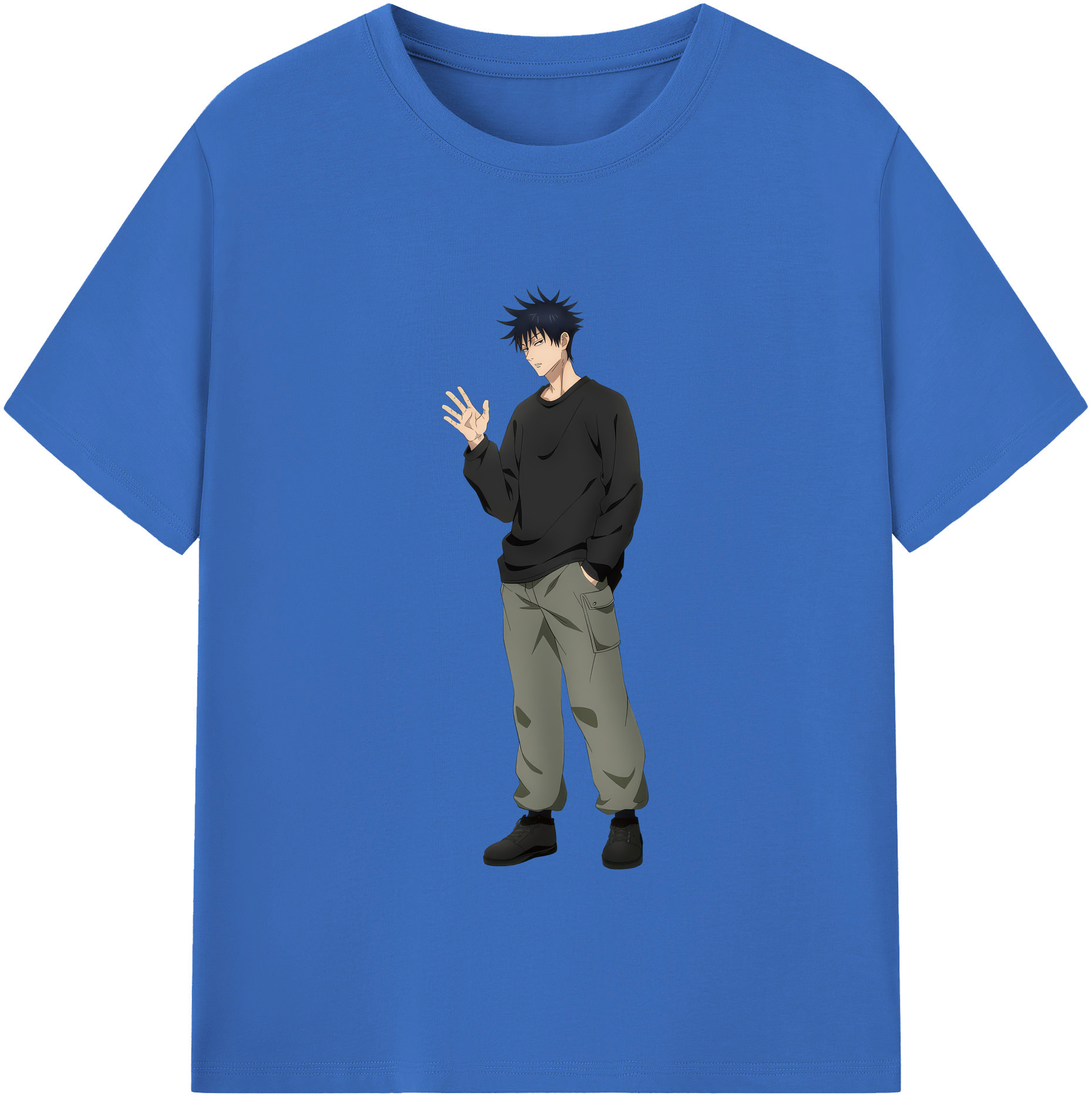 （画像用） 呪術廻戦 Jujutsu Kaisen 綿100％半袖Tシャツ（フロントプリント）