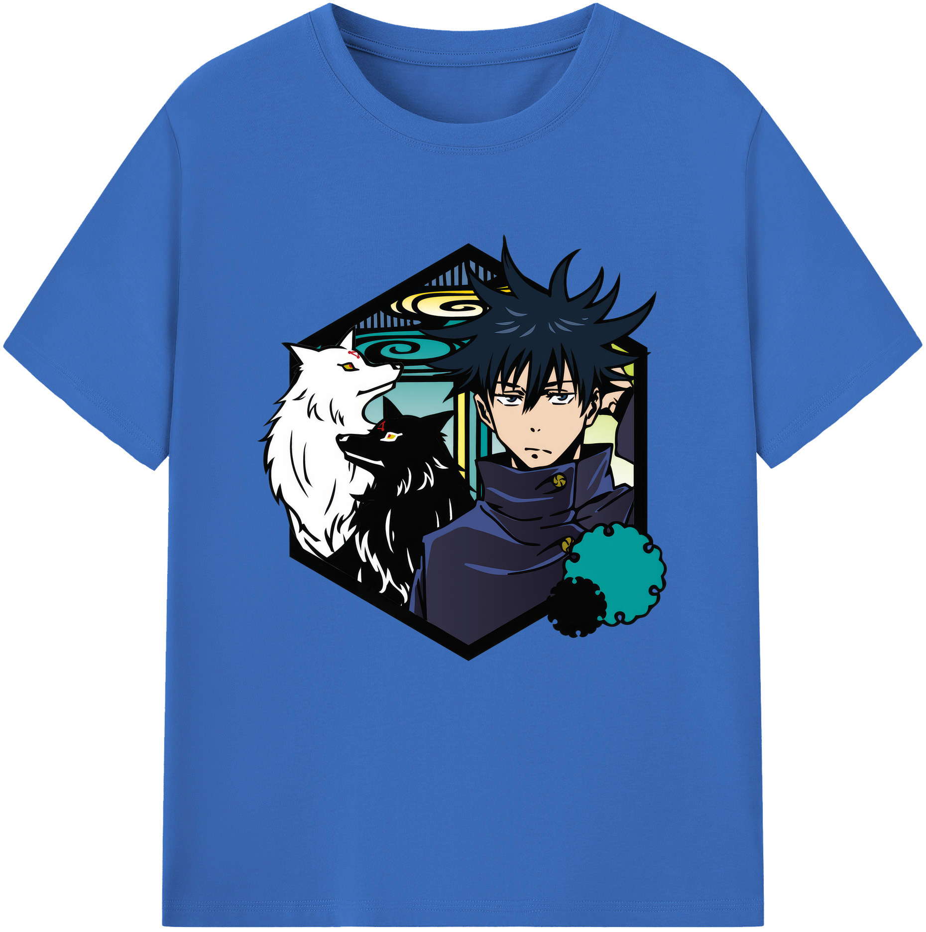 （画像用） 呪術廻戦 Jujutsu Kaisen 綿100％半袖Tシャツ（フロントプリント）