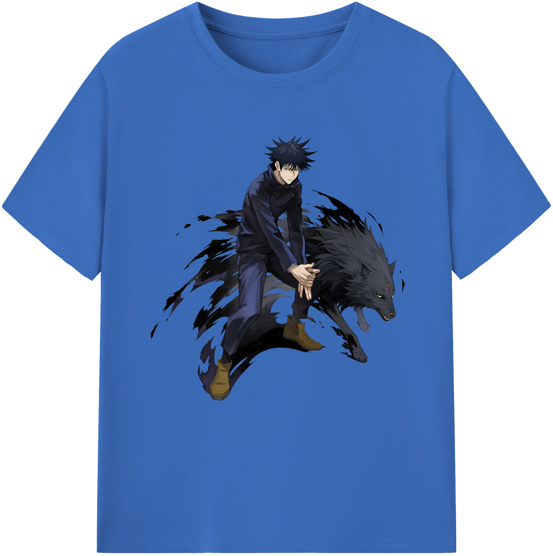 （画像用） 呪術廻戦 Jujutsu Kaisen 綿100％半袖Tシャツ（フロントプリント）