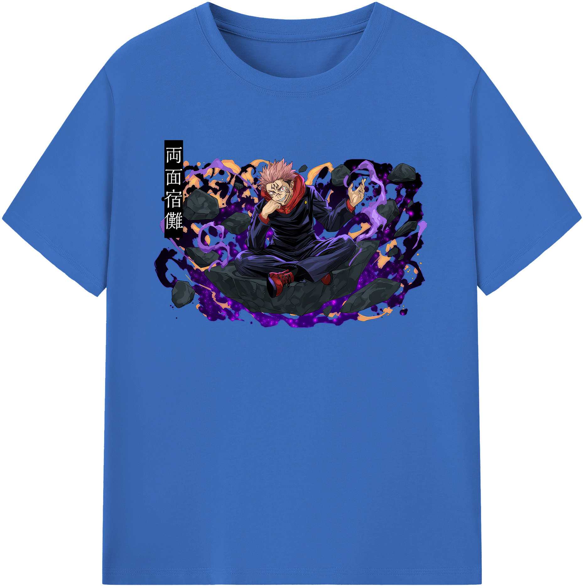 （画像用） 呪術廻戦 Jujutsu Kaisen 綿100％半袖Tシャツ（フロントプリント）