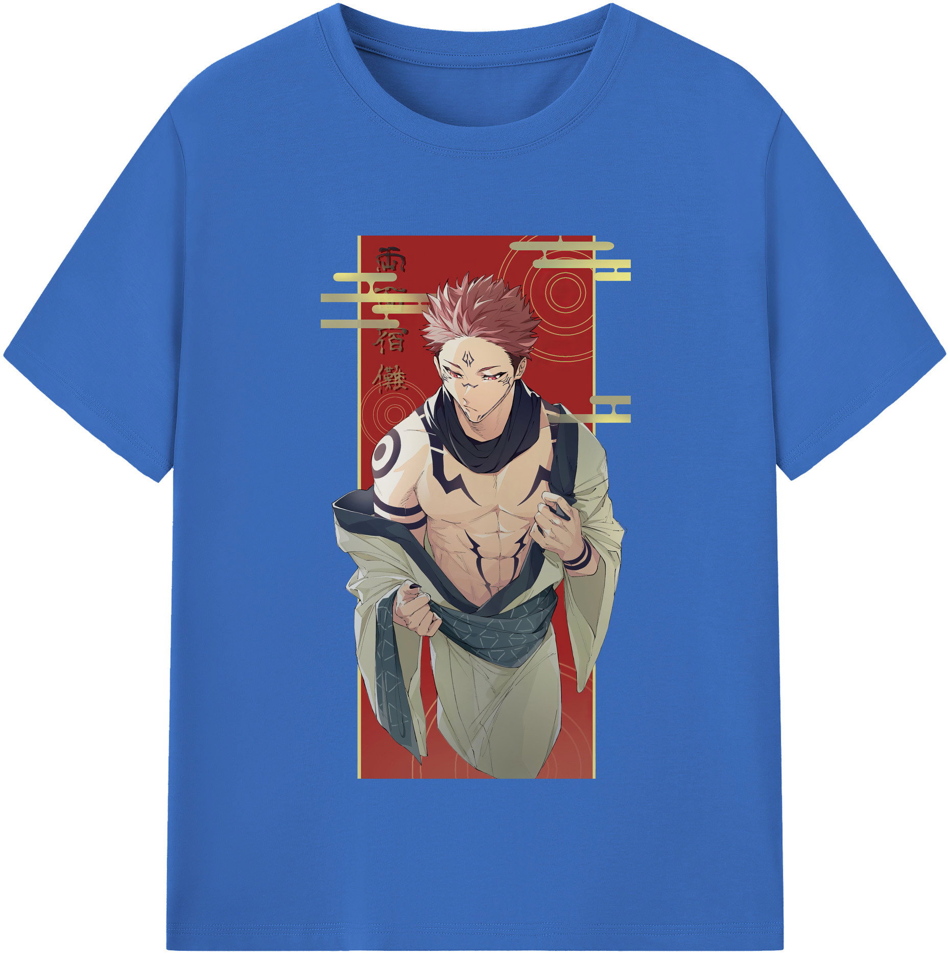 （画像用） 呪術廻戦 Jujutsu Kaisen 綿100％半袖Tシャツ（フロントプリント）