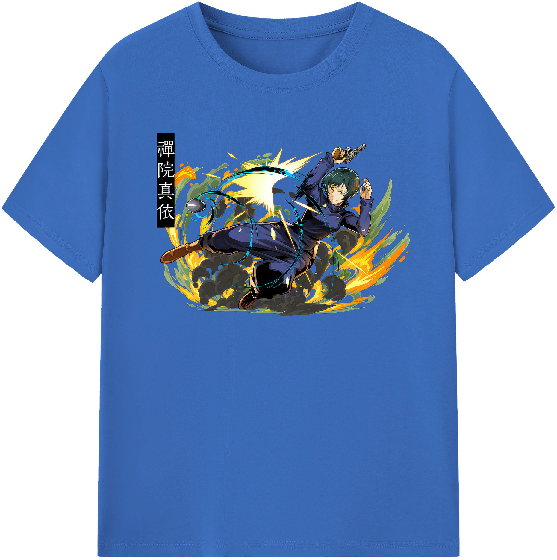（画像用） 呪術廻戦 Jujutsu Kaisen 綿100％半袖Tシャツ（フロントプリント）