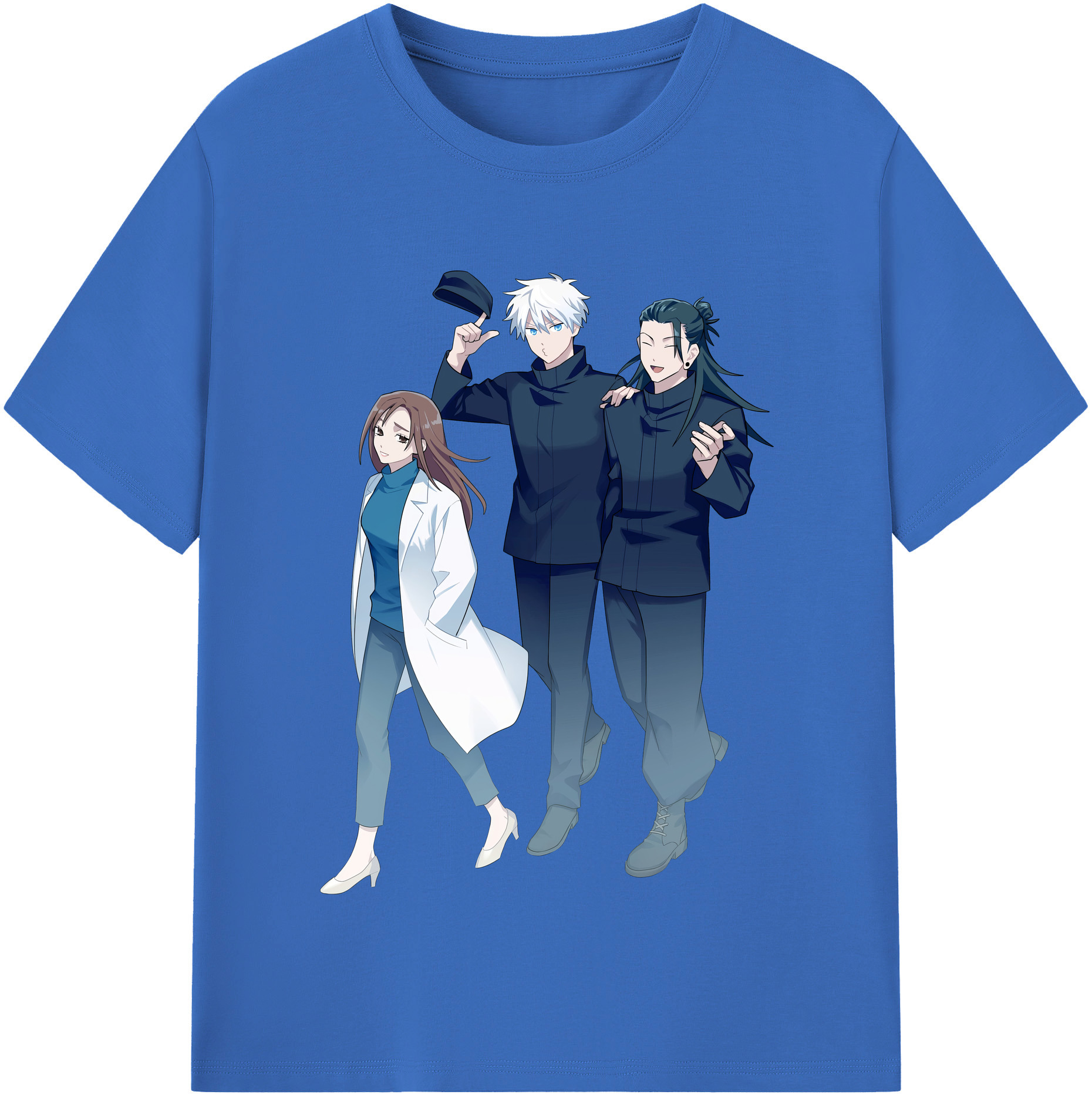 （画像用） 呪術廻戦 Jujutsu Kaisen 綿100％半袖Tシャツ（フロントプリント）