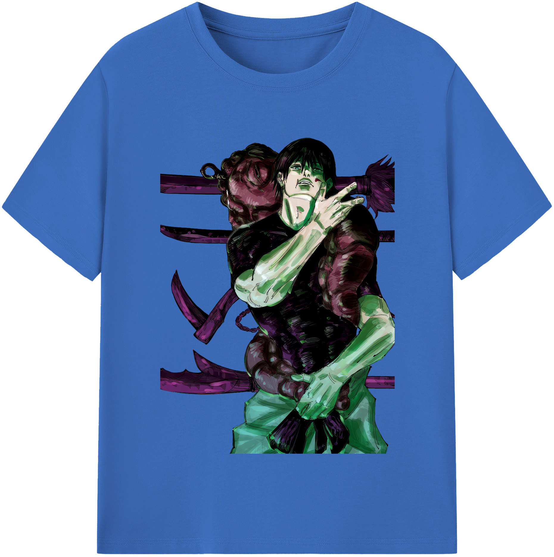 （画像用） 呪術廻戦 Jujutsu Kaisen 綿100％半袖Tシャツ（フロントプリント）
