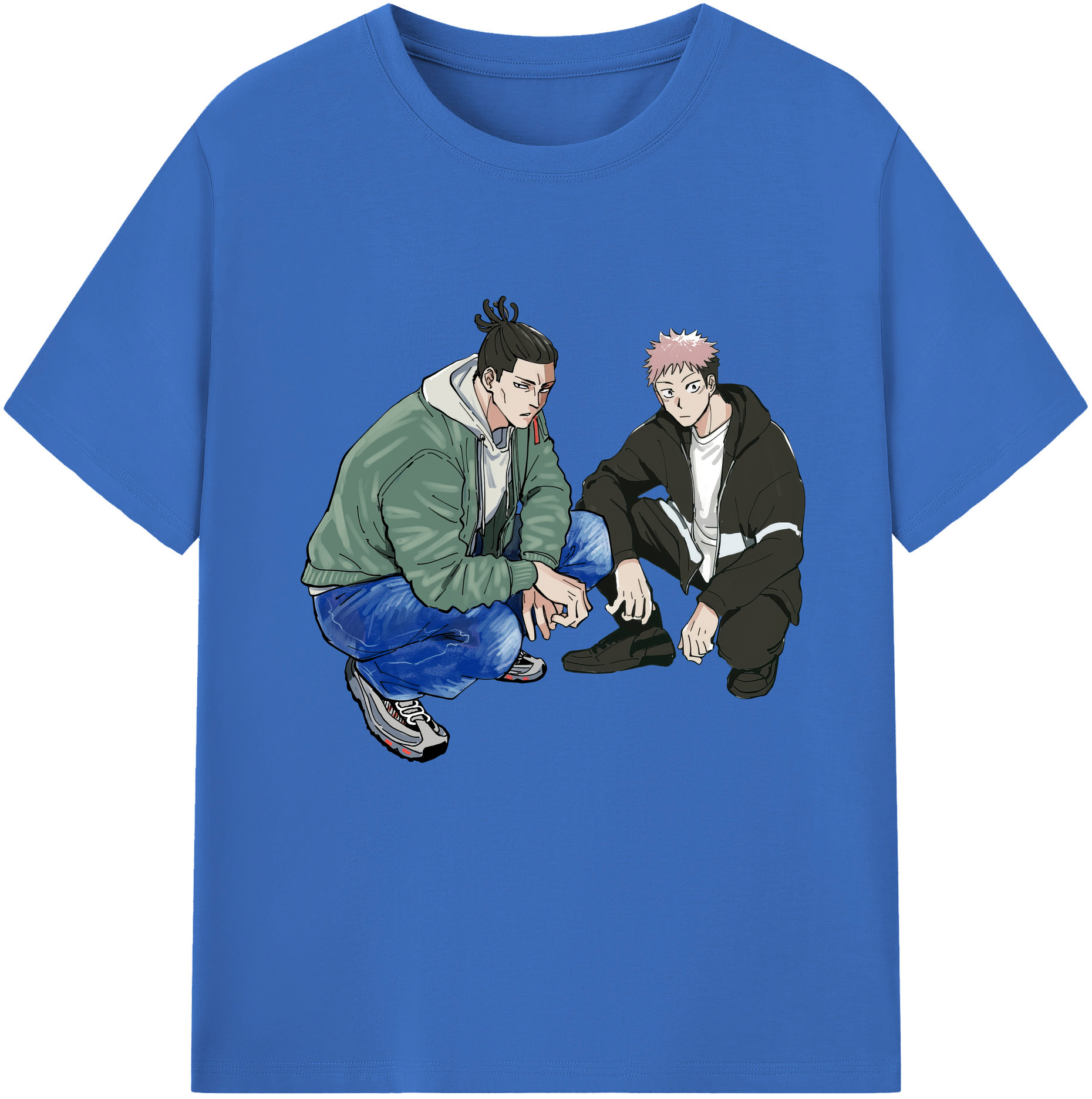 （画像用） 呪術廻戦 Jujutsu Kaisen 綿100％半袖Tシャツ（フロントプリント）