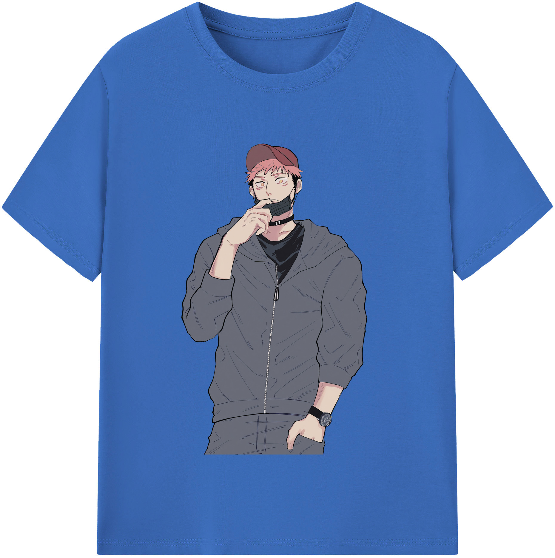 （画像用） 呪術廻戦 Jujutsu Kaisen 綿100％半袖Tシャツ（フロントプリント）
