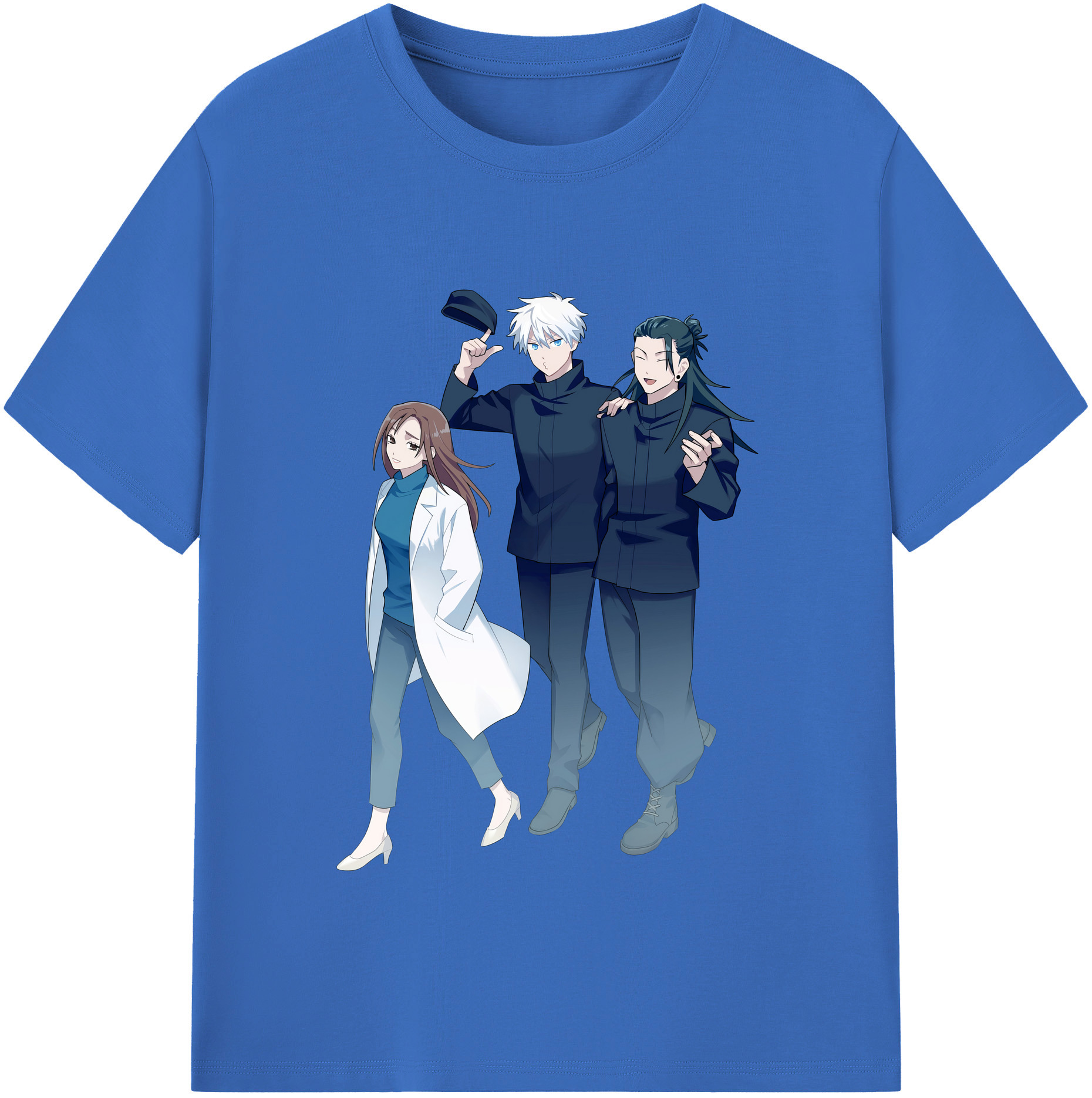 （画像用） 呪術廻戦 Jujutsu Kaisen 綿100％半袖Tシャツ（フロントプリント）