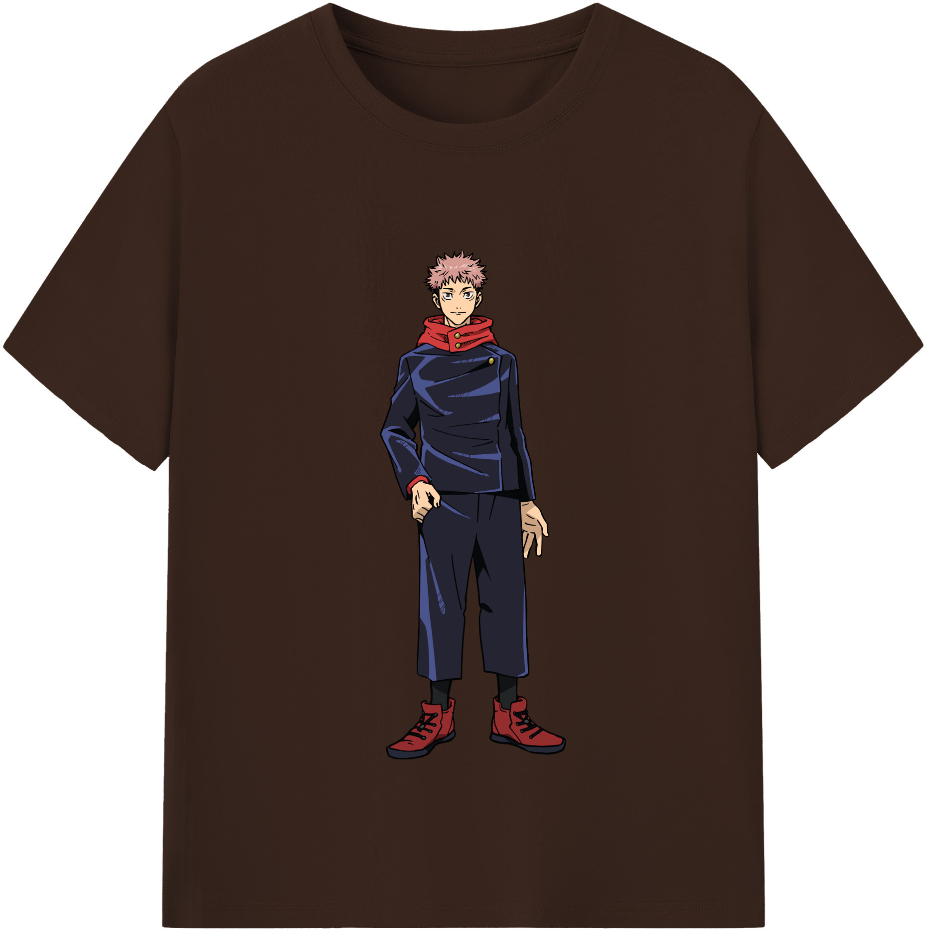 （画像用） 呪術廻戦 Jujutsu Kaisen 綿100％半袖Tシャツ（フロントプリント）
