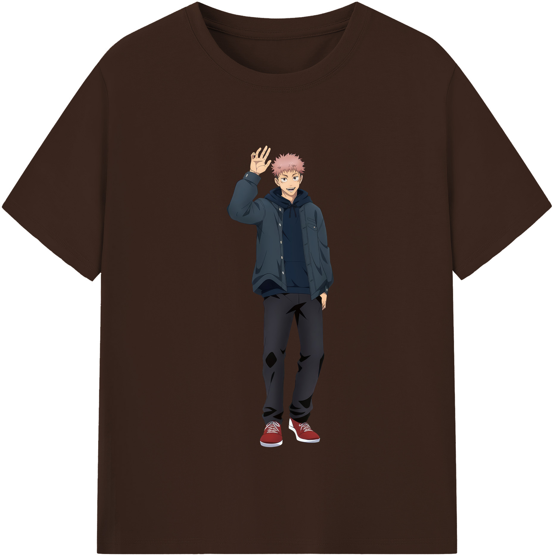（画像用） 呪術廻戦 Jujutsu Kaisen 綿100％半袖Tシャツ（フロントプリント）