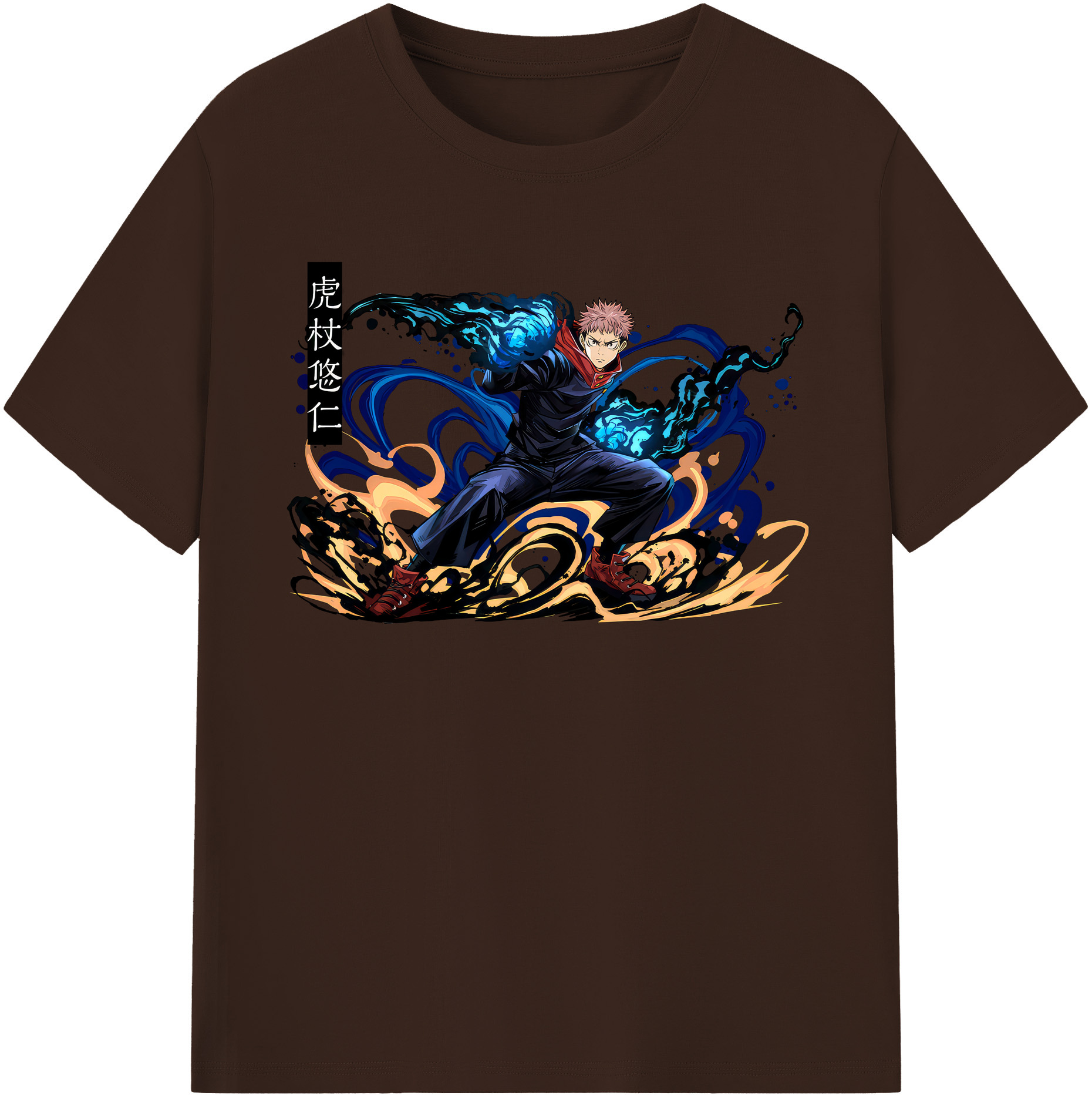 （画像用） 呪術廻戦 Jujutsu Kaisen 綿100％半袖Tシャツ（フロントプリント）