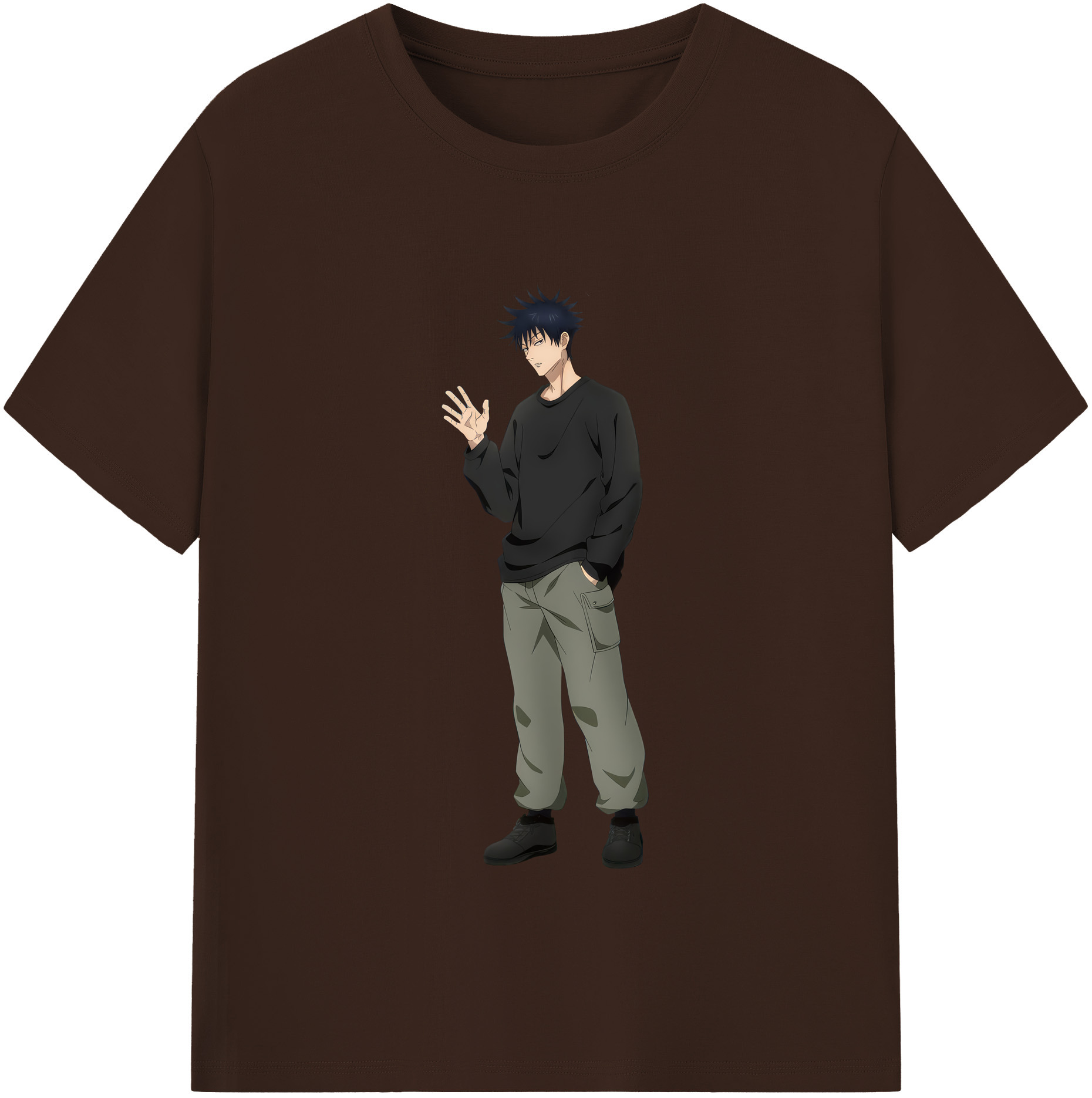 （画像用） 呪術廻戦 Jujutsu Kaisen 綿100％半袖Tシャツ（フロントプリント）