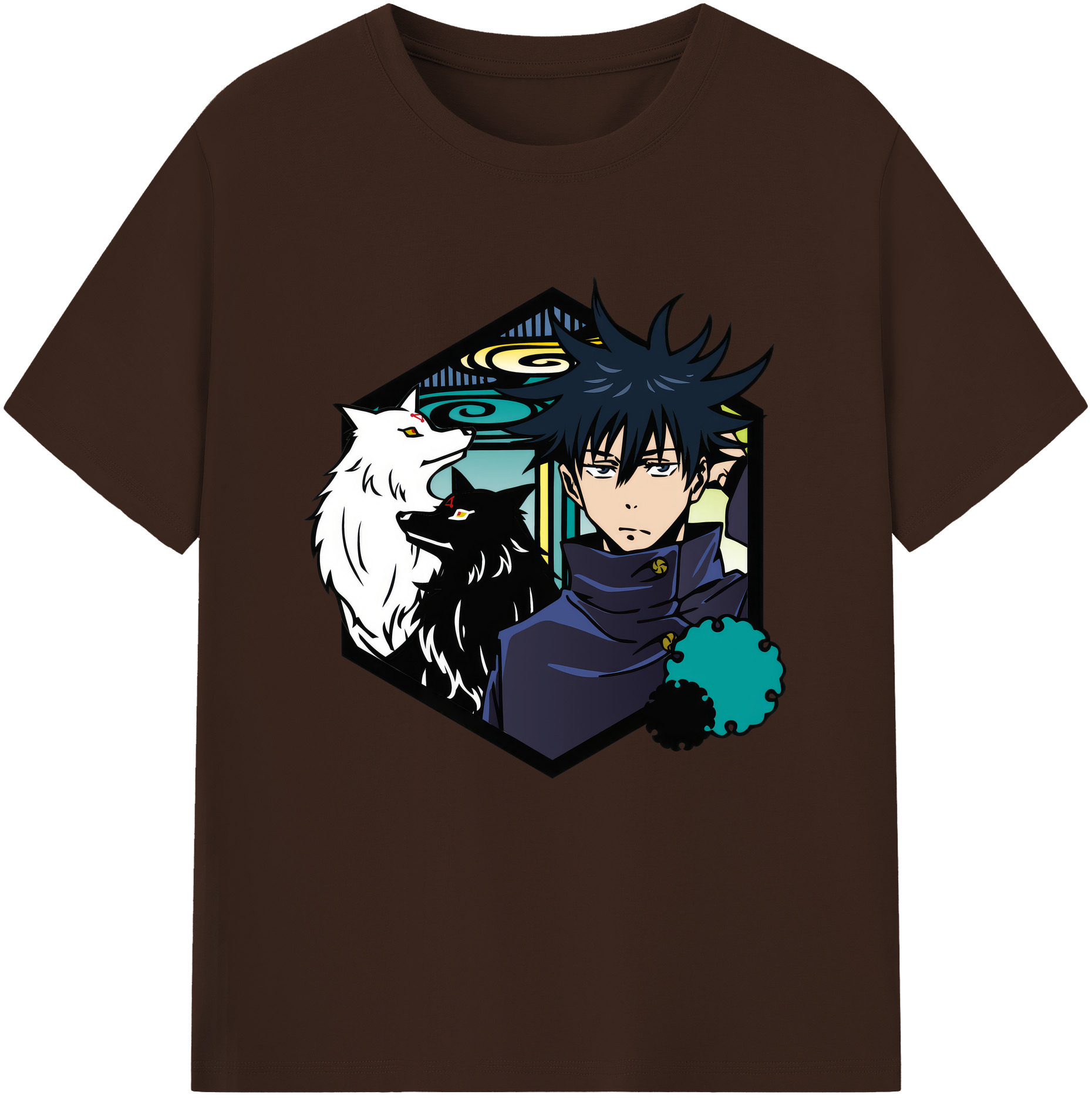 （画像用） 呪術廻戦 Jujutsu Kaisen 綿100％半袖Tシャツ（フロントプリント）