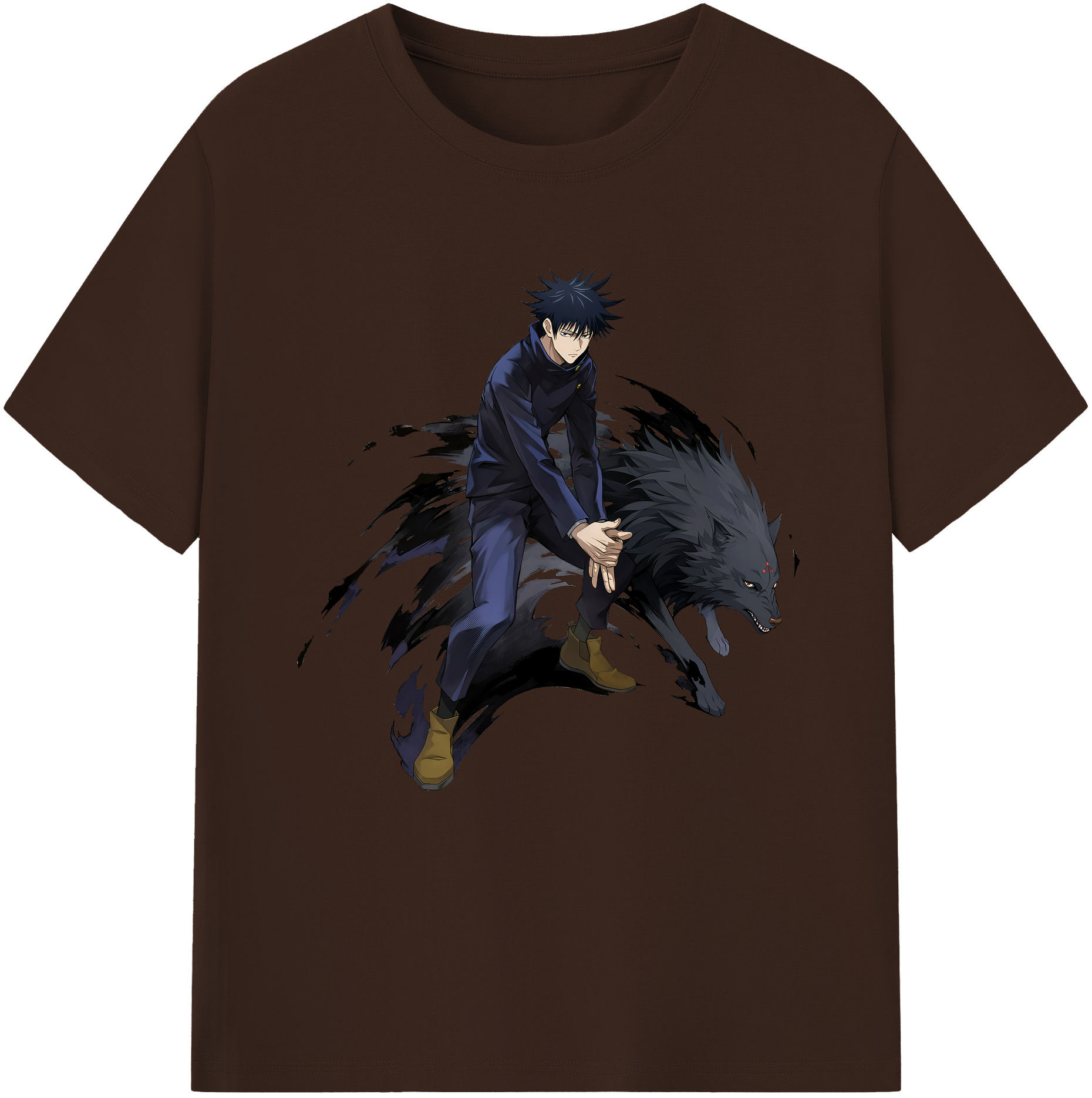 （画像用） 呪術廻戦 Jujutsu Kaisen 綿100％半袖Tシャツ（フロントプリント）