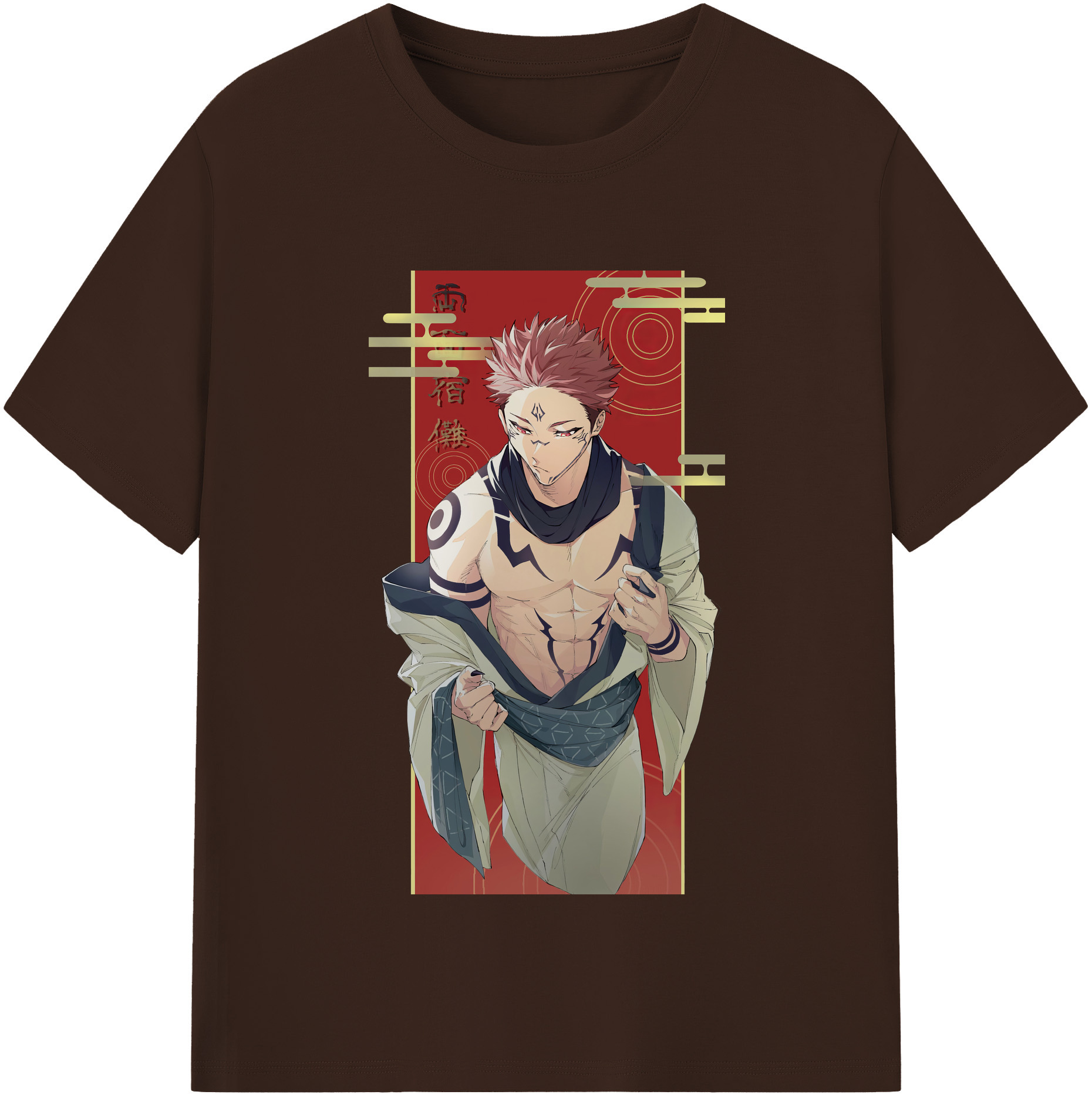 （画像用） 呪術廻戦 Jujutsu Kaisen 綿100％半袖Tシャツ（フロントプリント）