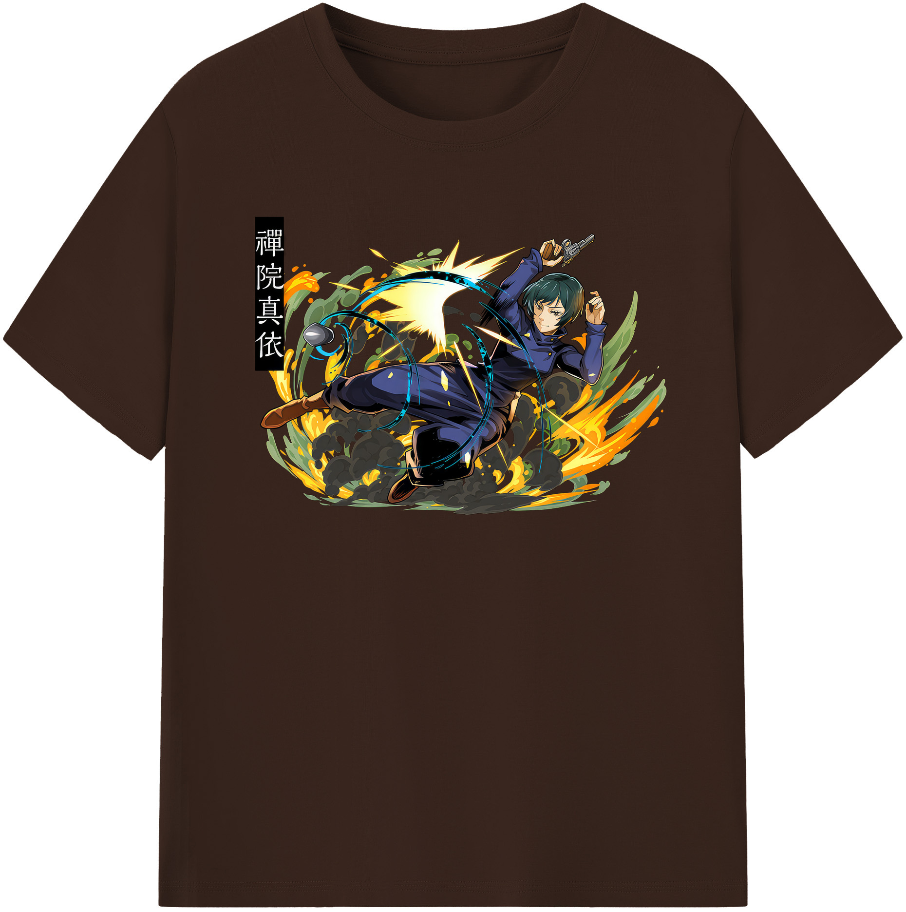 （画像用） 呪術廻戦 Jujutsu Kaisen 綿100％半袖Tシャツ（フロントプリント）