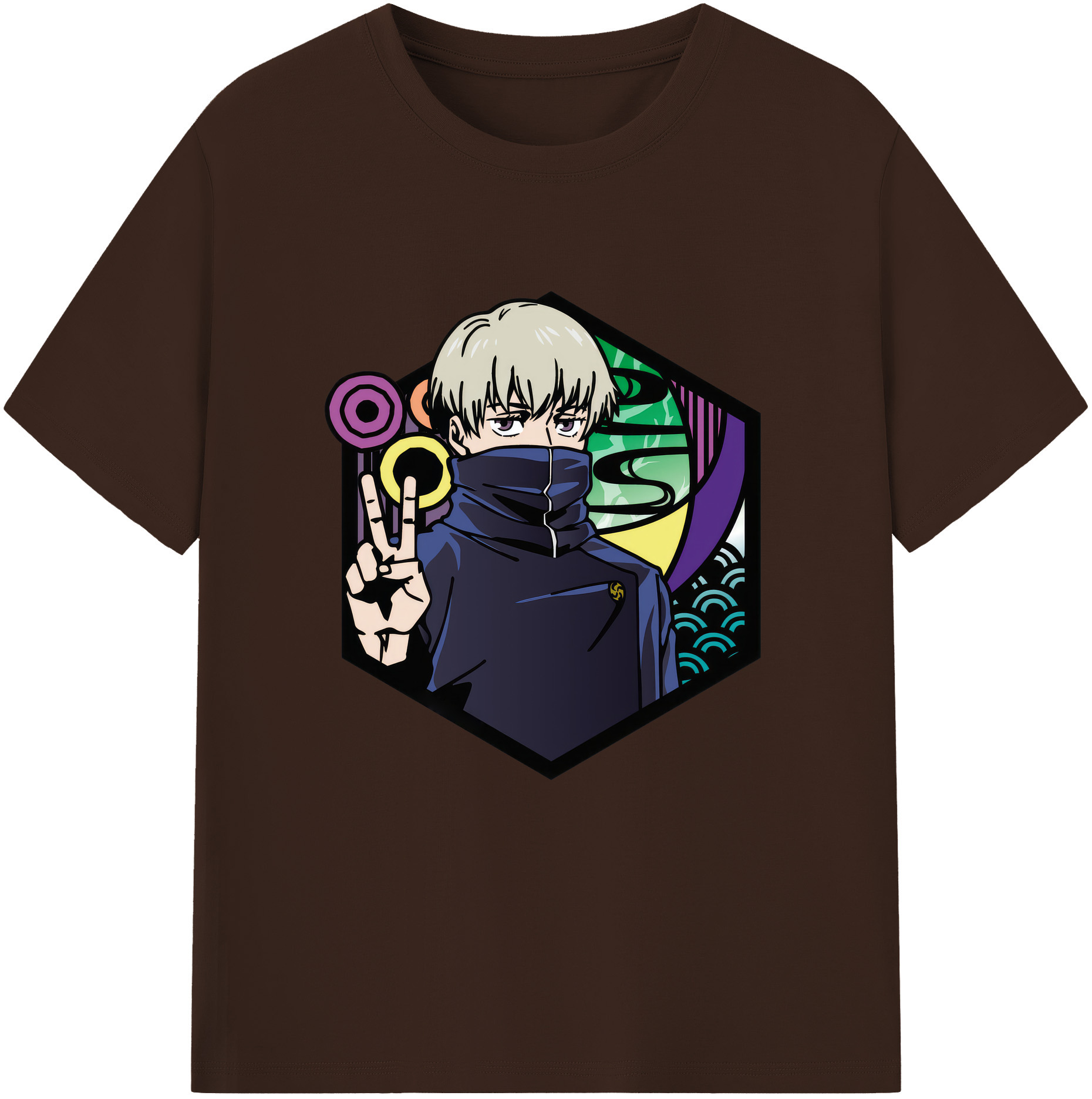 （画像用） 呪術廻戦 Jujutsu Kaisen 綿100％半袖Tシャツ（フロントプリント）