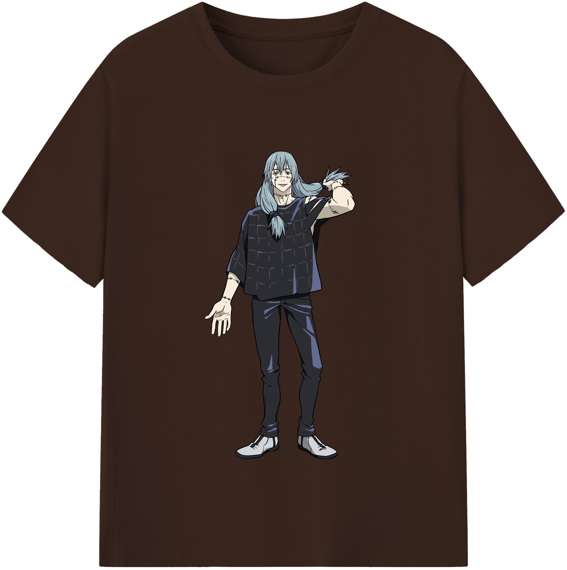 （画像用） 呪術廻戦 Jujutsu Kaisen 綿100％半袖Tシャツ（フロントプリント）