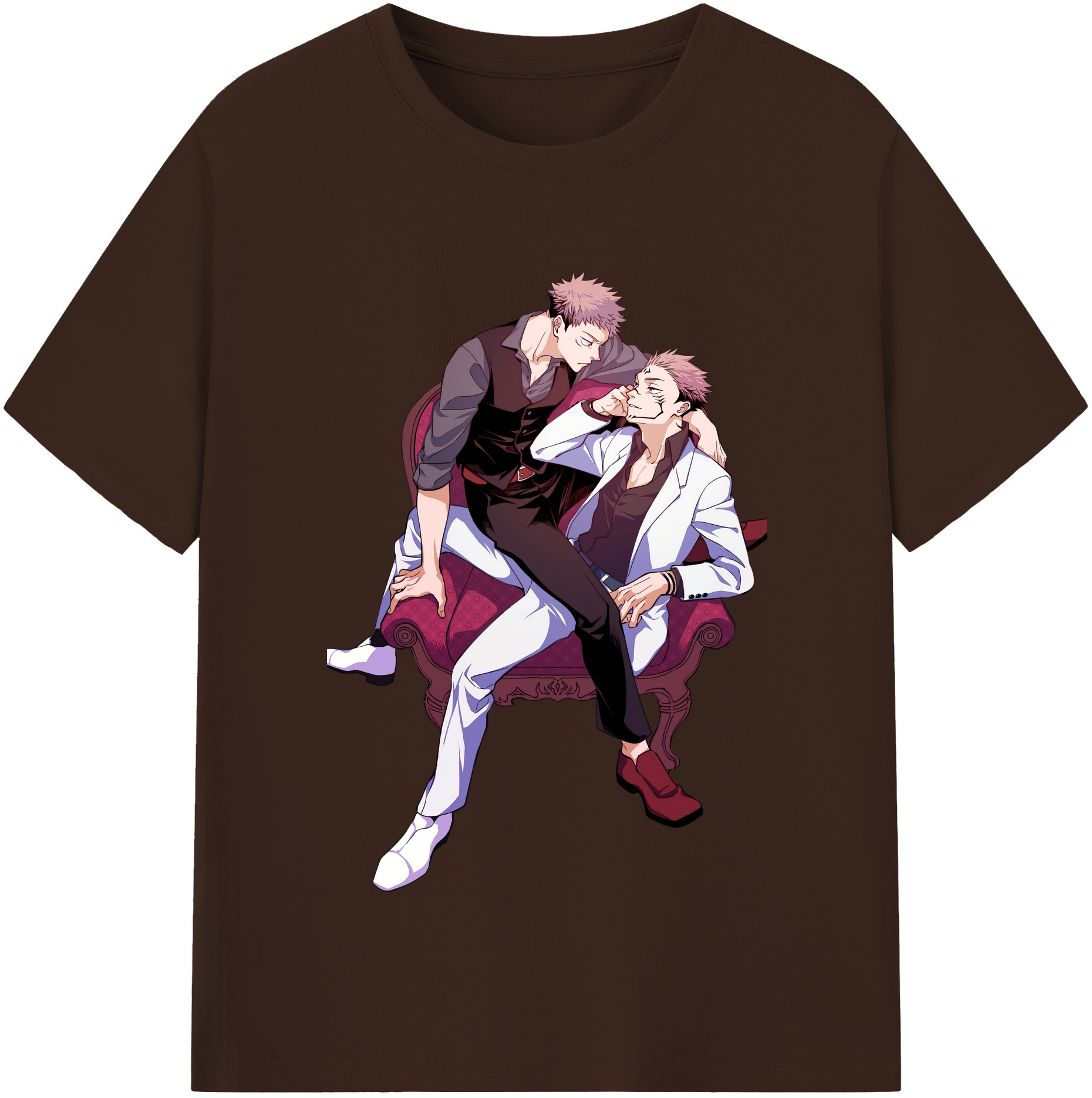（画像用） 呪術廻戦 Jujutsu Kaisen 綿100％半袖Tシャツ（フロントプリント）