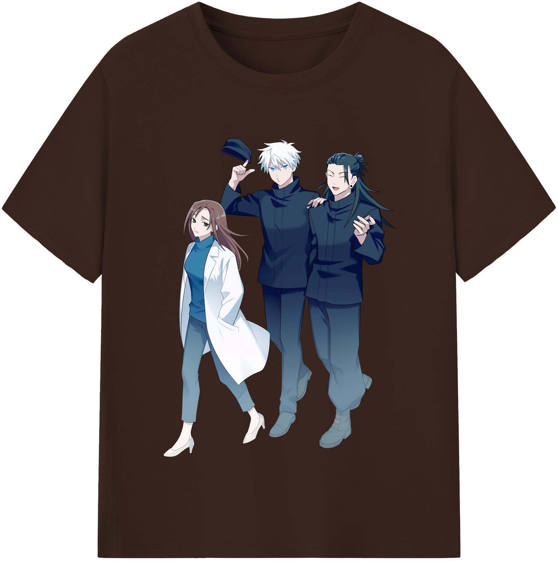 （画像用） 呪術廻戦 Jujutsu Kaisen 綿100％半袖Tシャツ（フロントプリント）
