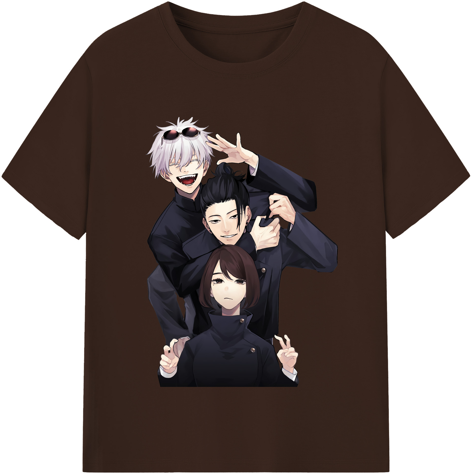 （画像用） 呪術廻戦 Jujutsu Kaisen 綿100％半袖Tシャツ（フロントプリント）