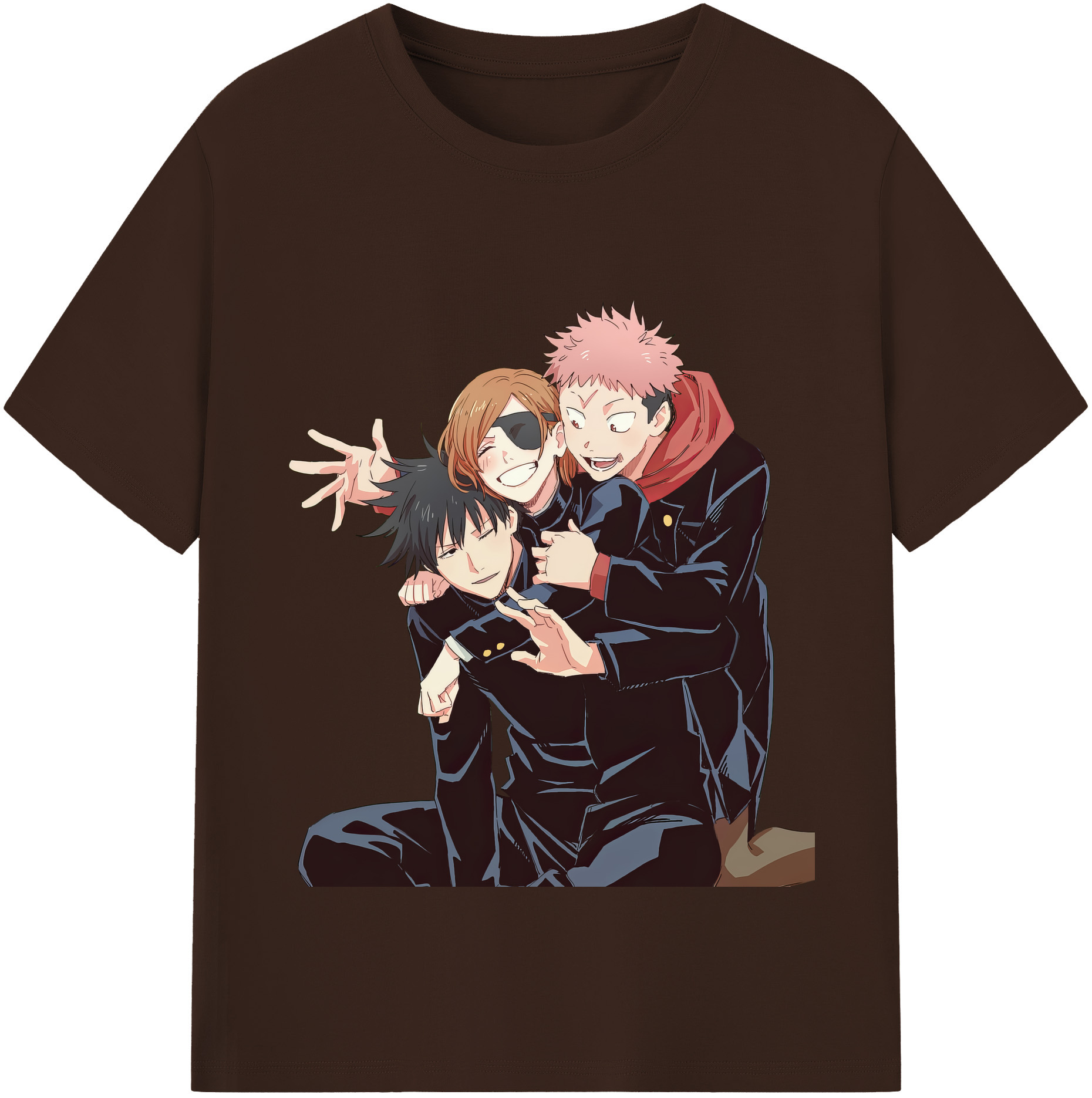 （画像用） 呪術廻戦 Jujutsu Kaisen 綿100％半袖Tシャツ（フロントプリント）