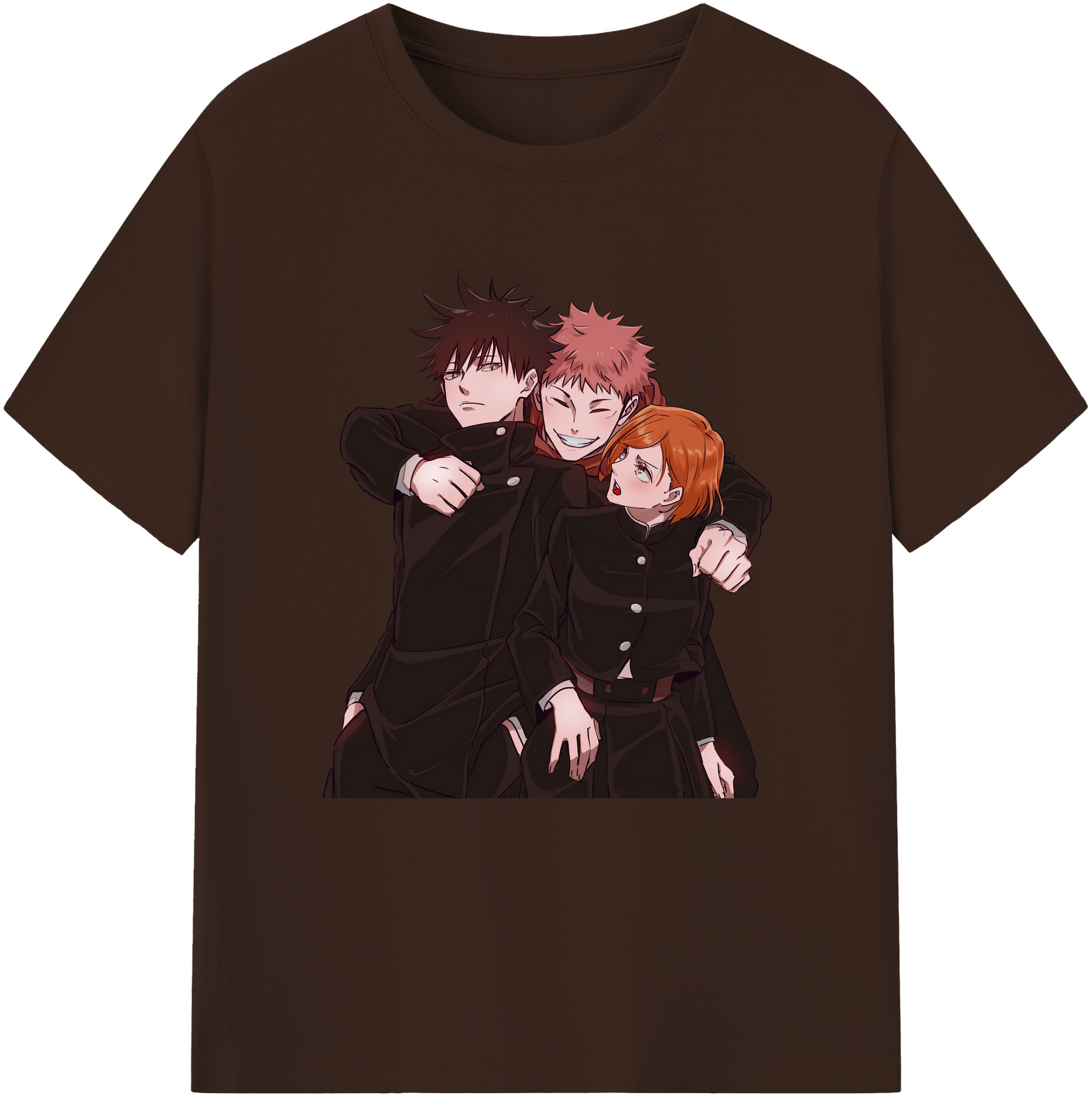（画像用） 呪術廻戦 Jujutsu Kaisen 綿100％半袖Tシャツ（フロントプリント）
