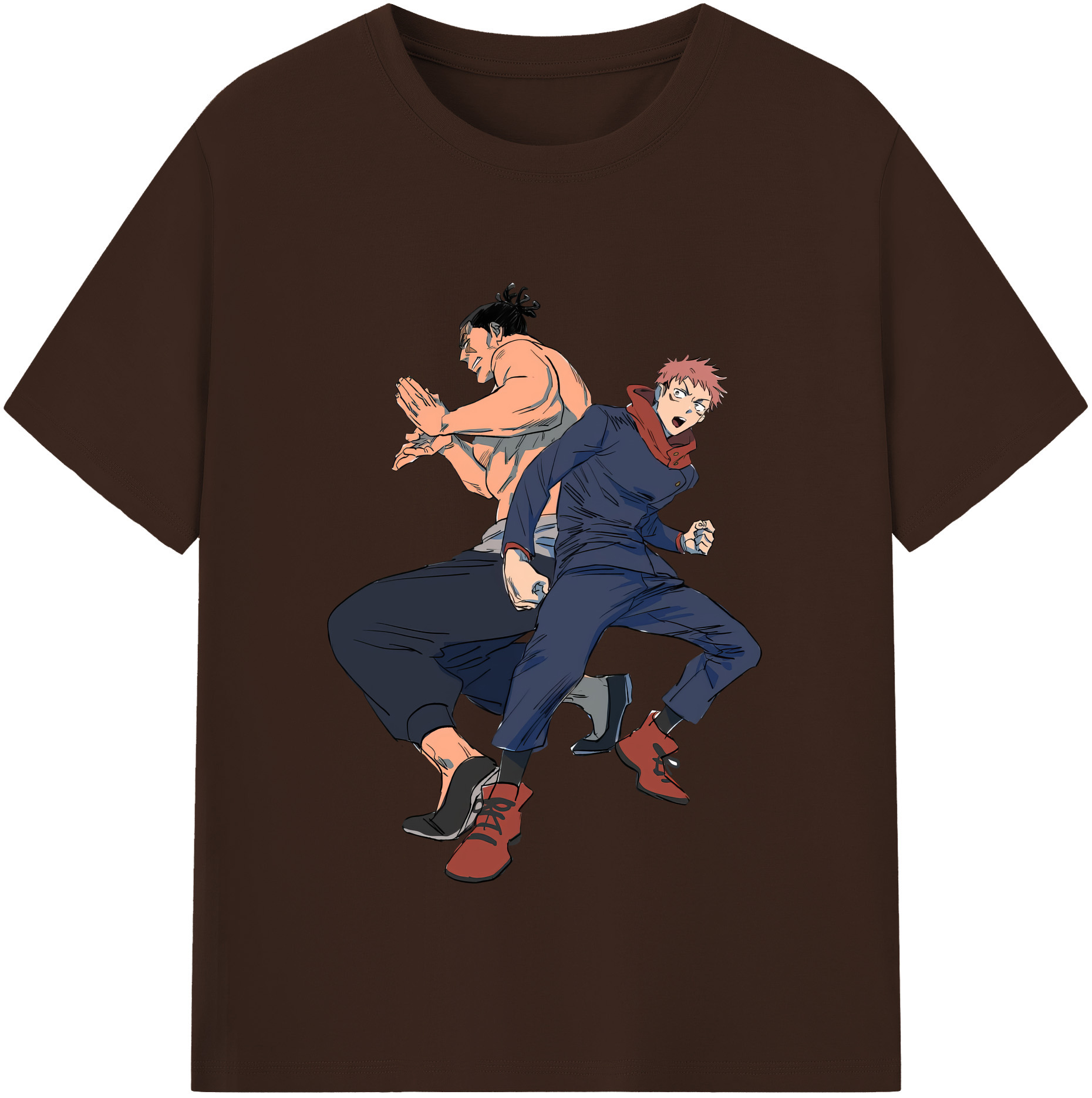 （画像用） 呪術廻戦 Jujutsu Kaisen 綿100％半袖Tシャツ（フロントプリント）