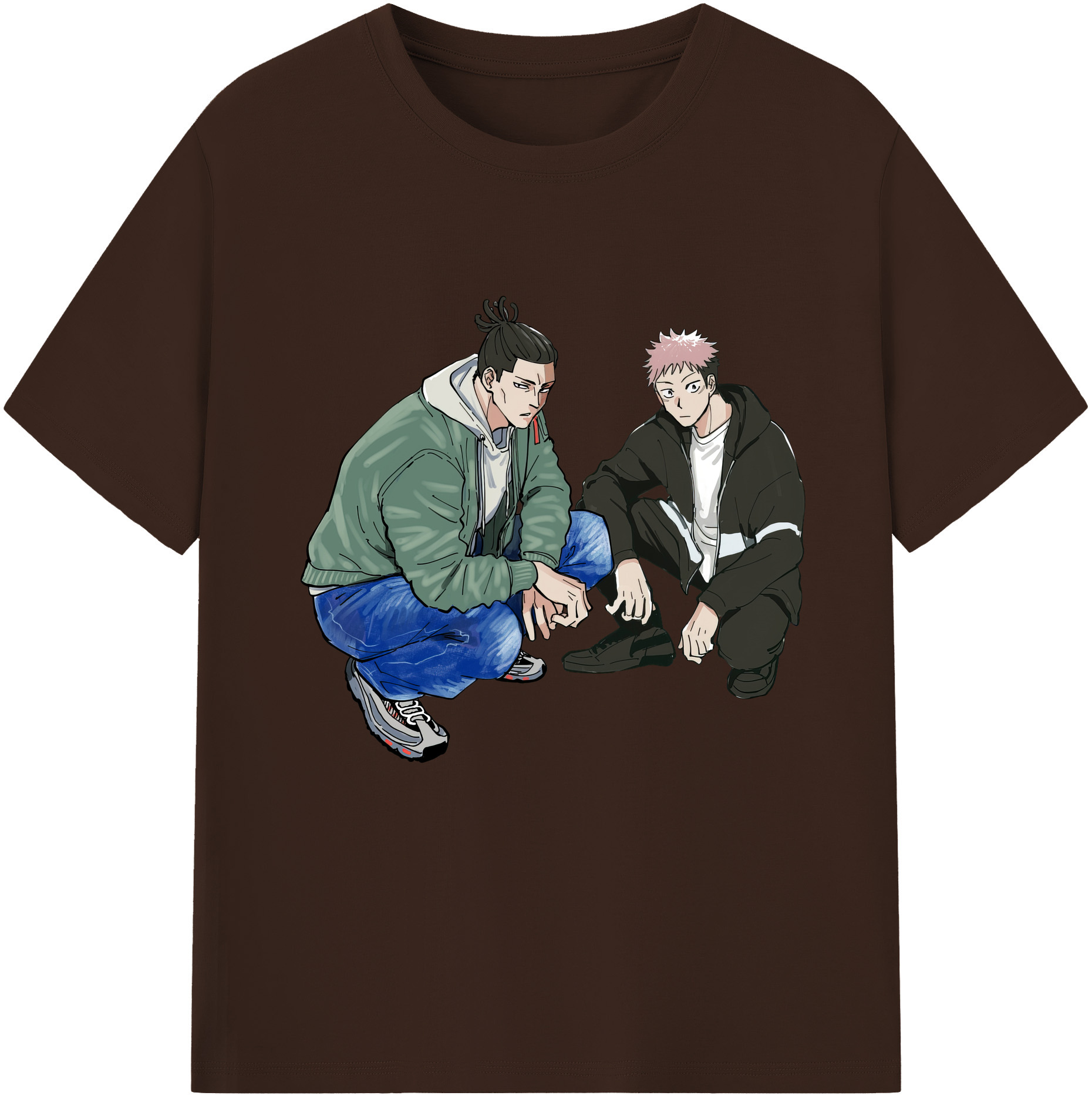 （画像用） 呪術廻戦 Jujutsu Kaisen 綿100％半袖Tシャツ（フロントプリント）