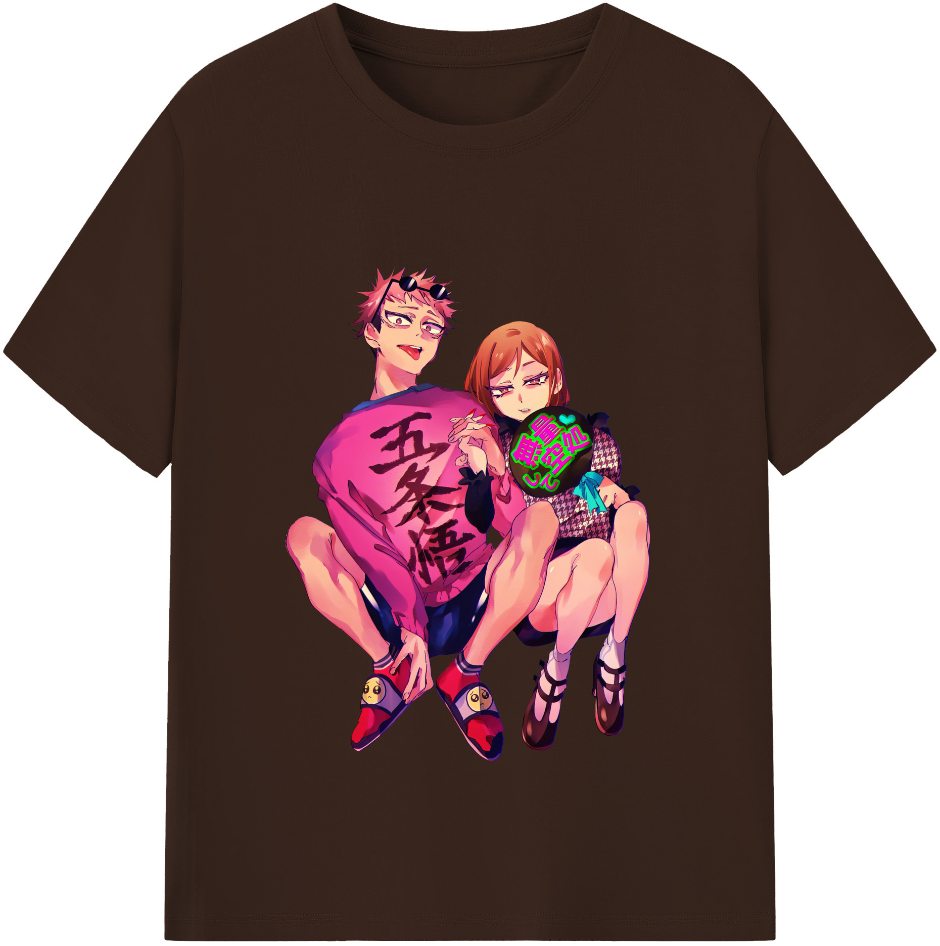 （画像用） 呪術廻戦 Jujutsu Kaisen 綿100％半袖Tシャツ（フロントプリント）