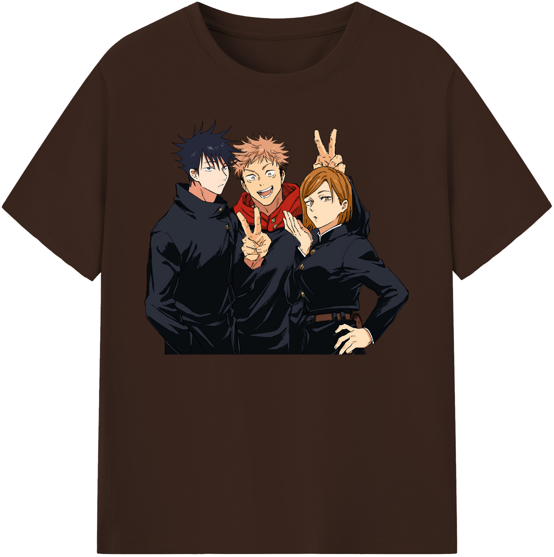 （画像用） 呪術廻戦 Jujutsu Kaisen 綿100％半袖Tシャツ（フロントプリント）