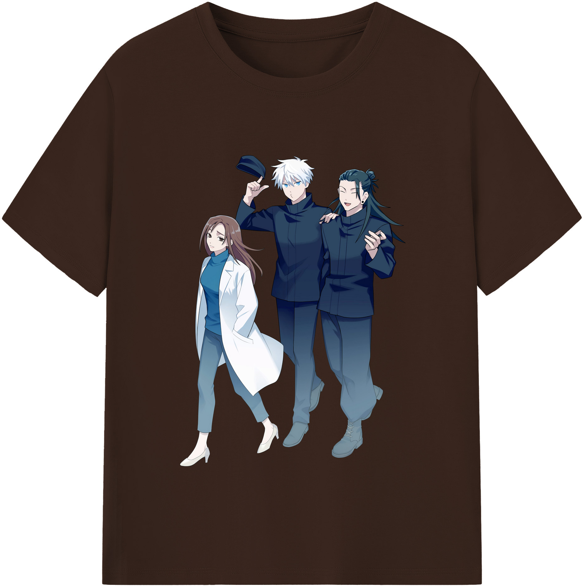 （画像用） 呪術廻戦 Jujutsu Kaisen 綿100％半袖Tシャツ（フロントプリント）