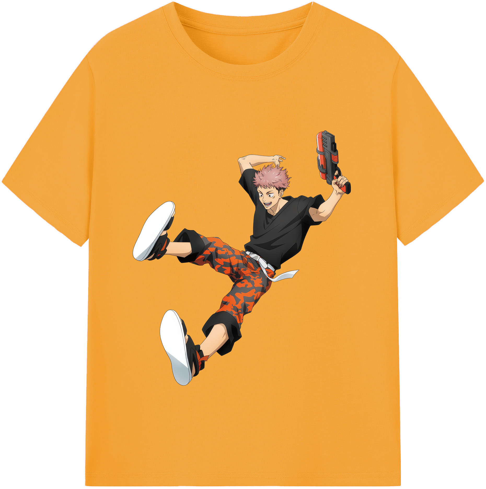 （画像用） 呪術廻戦 Jujutsu Kaisen 綿100％半袖Tシャツ（フロントプリント）