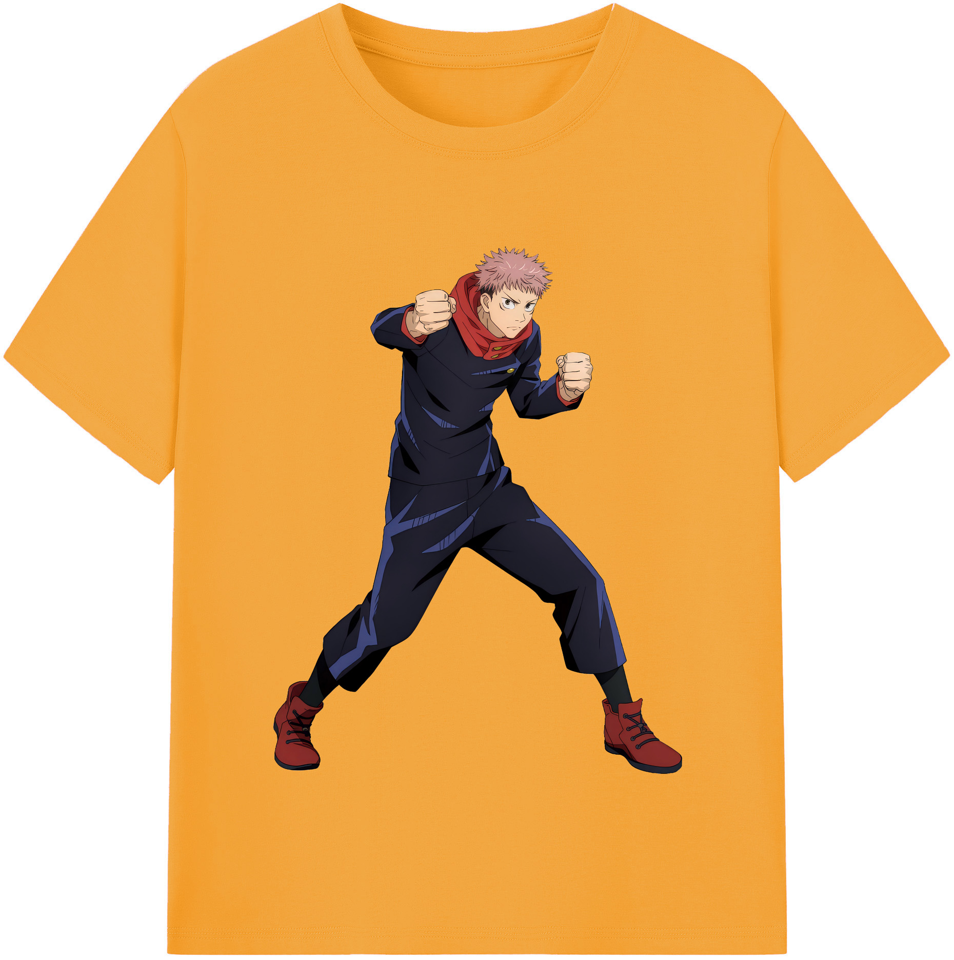 （画像用） 呪術廻戦 Jujutsu Kaisen 綿100％半袖Tシャツ（フロントプリント）