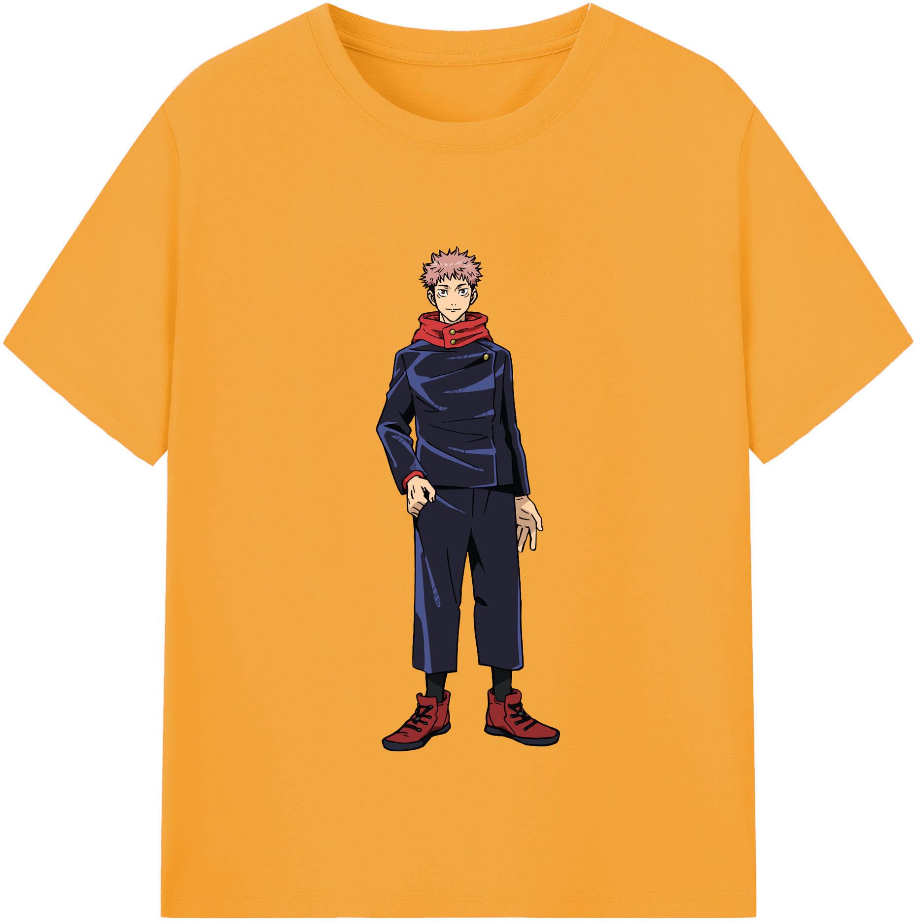 （画像用） 呪術廻戦 Jujutsu Kaisen 綿100％半袖Tシャツ（フロントプリント）