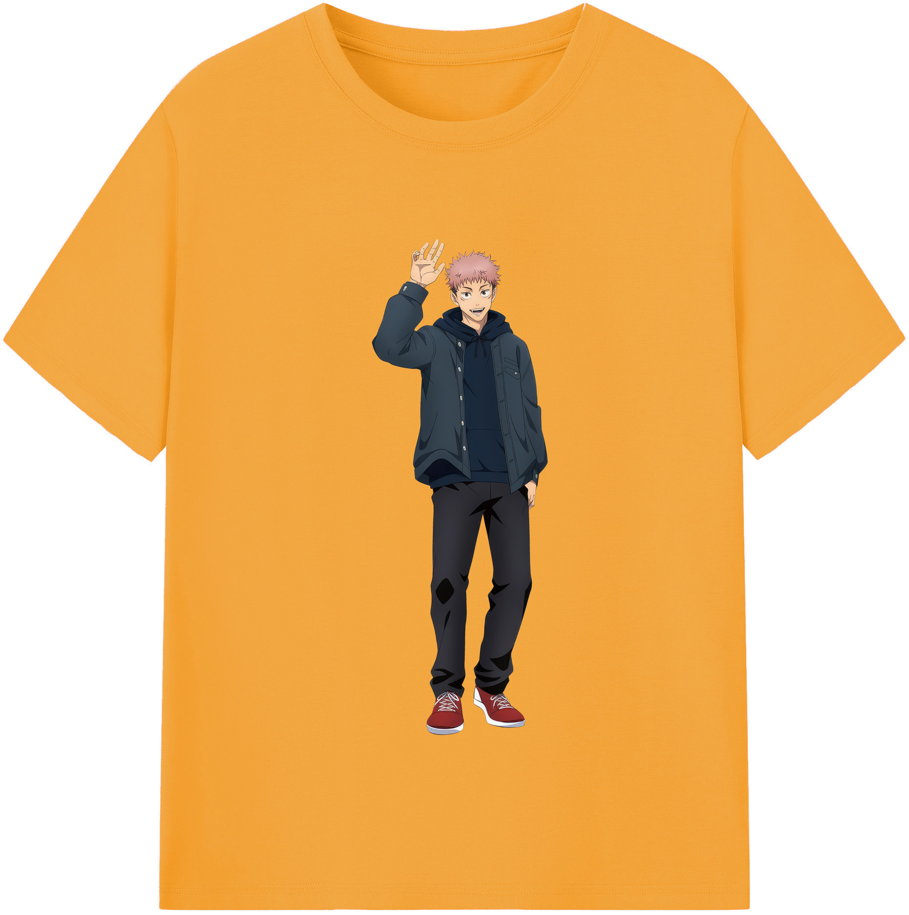 （画像用） 呪術廻戦 Jujutsu Kaisen 綿100％半袖Tシャツ（フロントプリント）