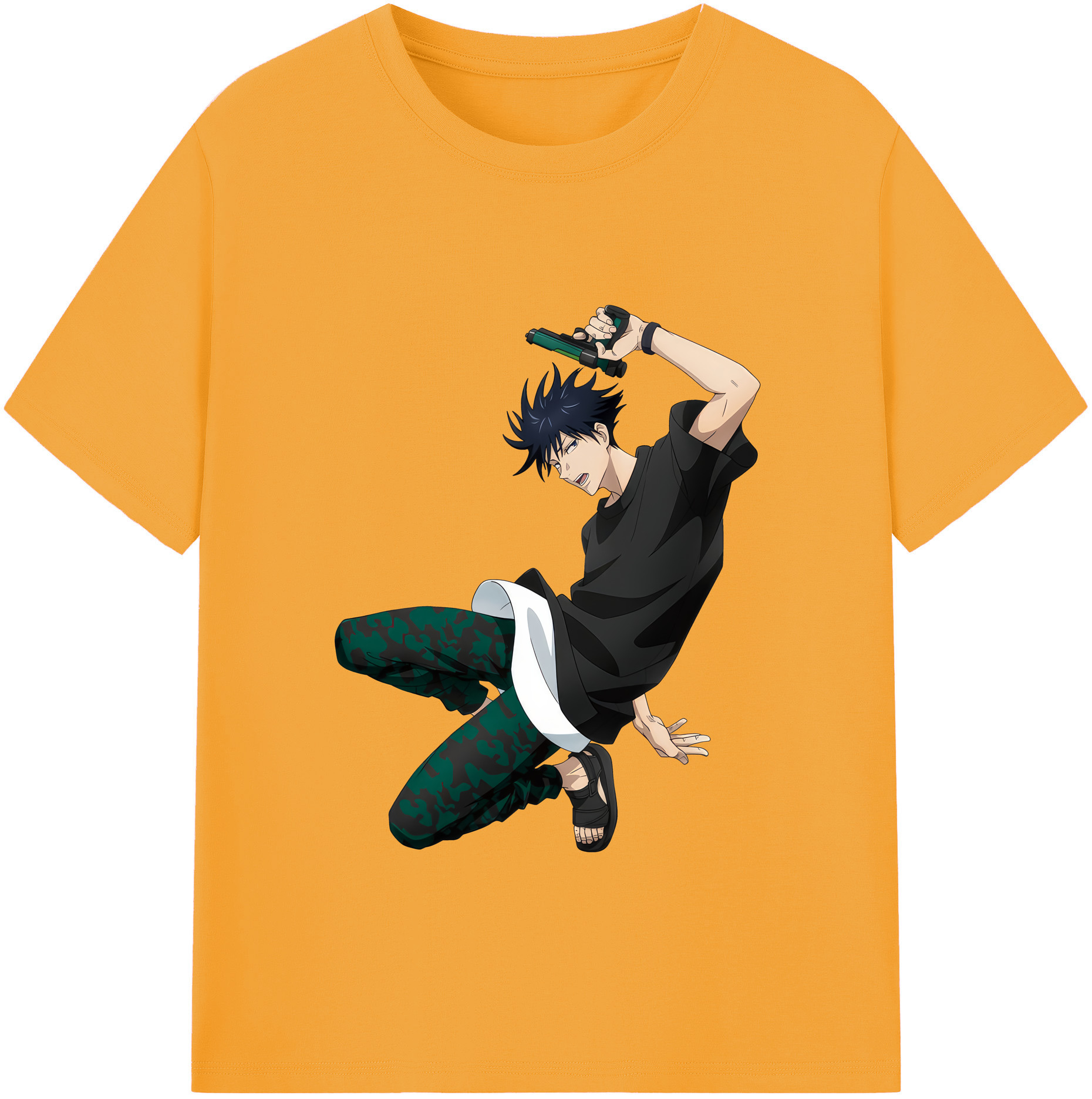 （画像用） 呪術廻戦 Jujutsu Kaisen 綿100％半袖Tシャツ（フロントプリント）