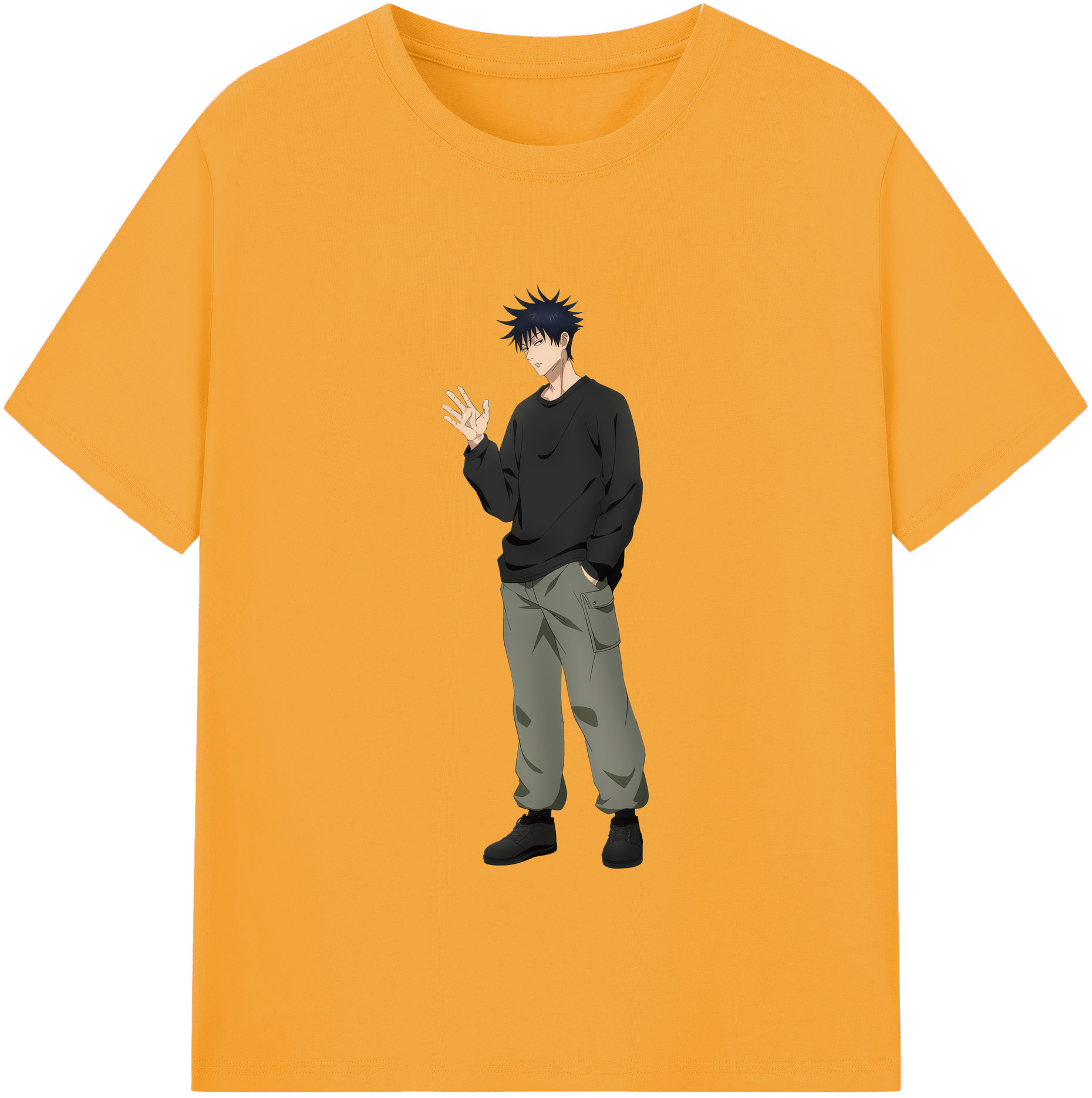 （画像用） 呪術廻戦 Jujutsu Kaisen 綿100％半袖Tシャツ（フロントプリント）