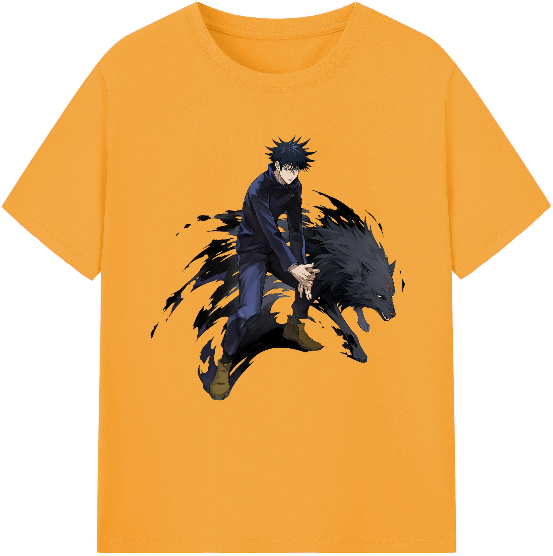 （画像用） 呪術廻戦 Jujutsu Kaisen 綿100％半袖Tシャツ（フロントプリント）