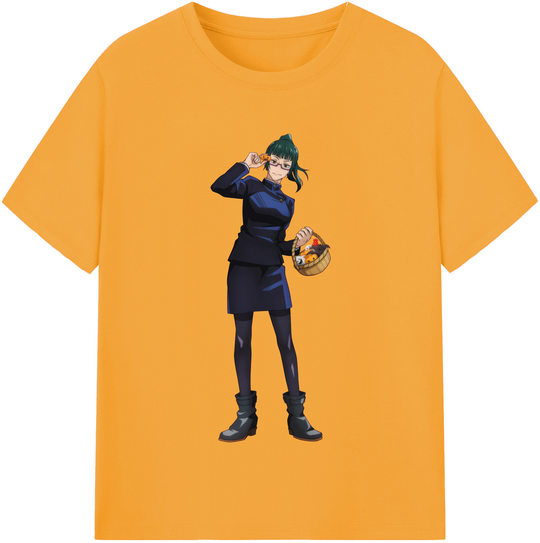 （画像用） 呪術廻戦 Jujutsu Kaisen 綿100％半袖Tシャツ（フロントプリント）