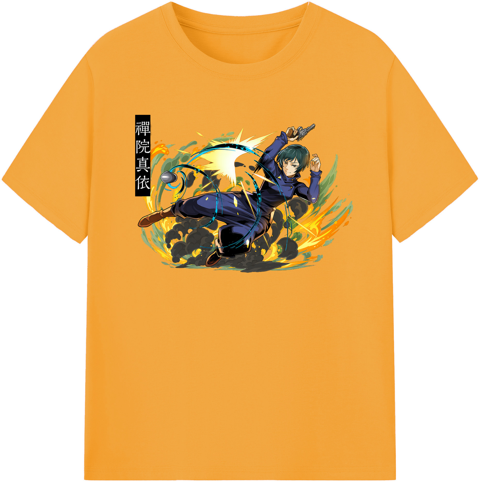 （画像用） 呪術廻戦 Jujutsu Kaisen 綿100％半袖Tシャツ（フロントプリント）