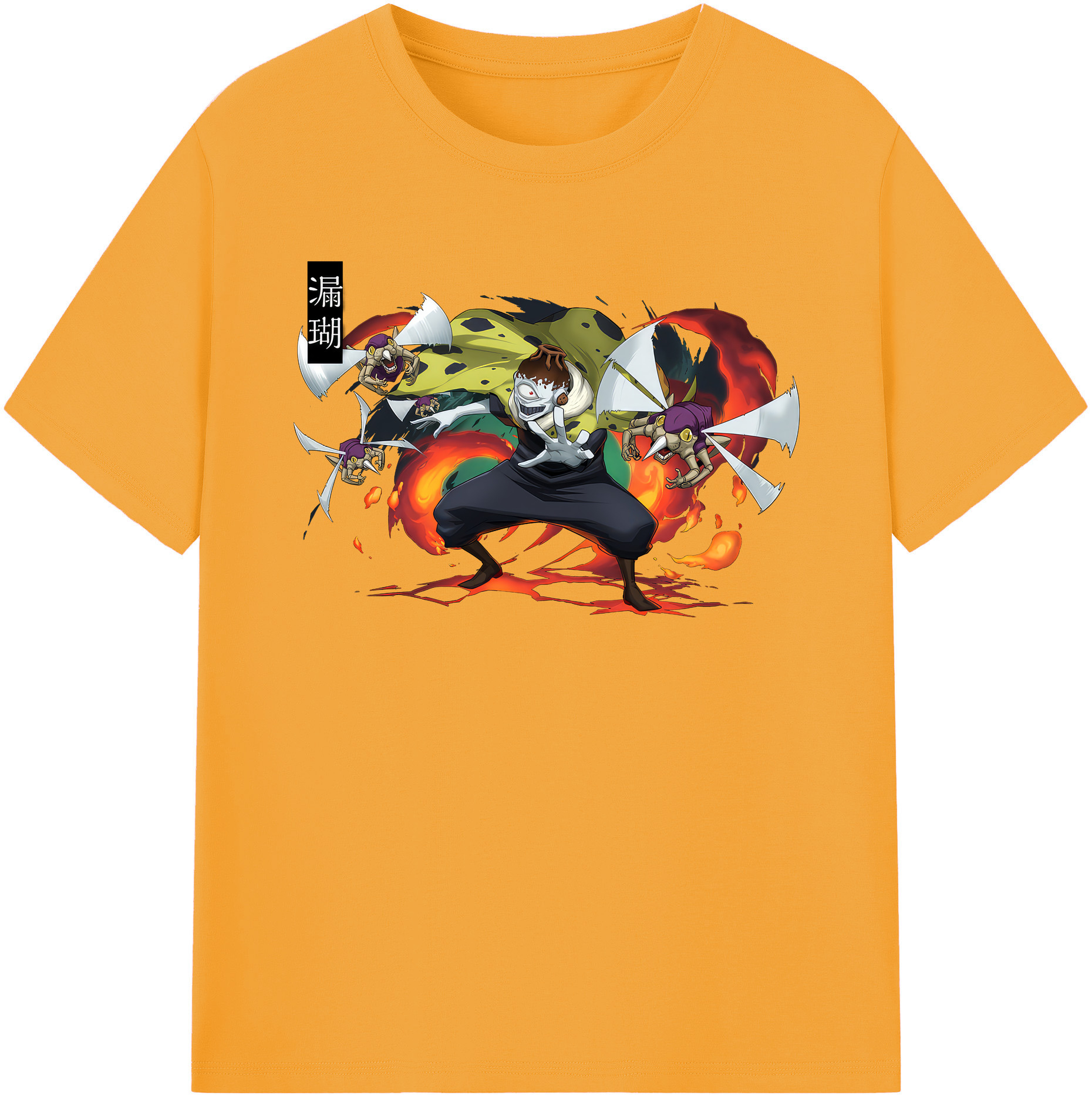 （画像用） 呪術廻戦 Jujutsu Kaisen 綿100％半袖Tシャツ（フロントプリント）