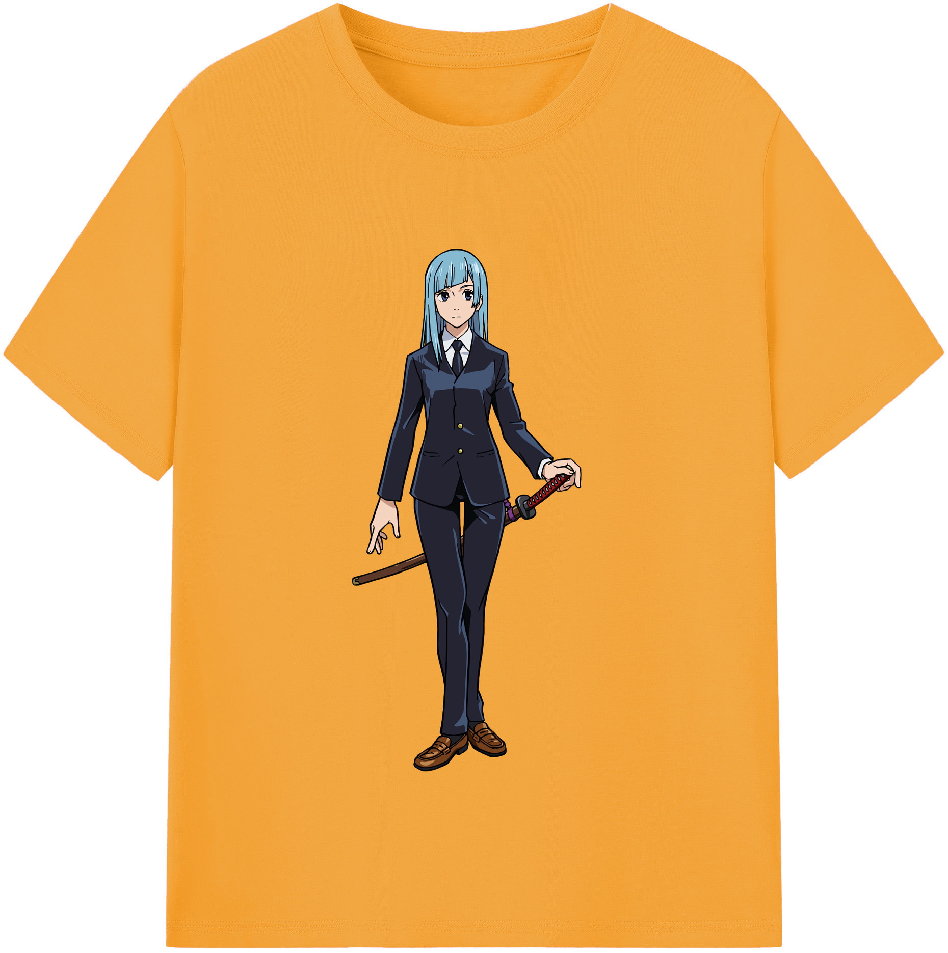 （画像用） 呪術廻戦 Jujutsu Kaisen 綿100％半袖Tシャツ（フロントプリント）