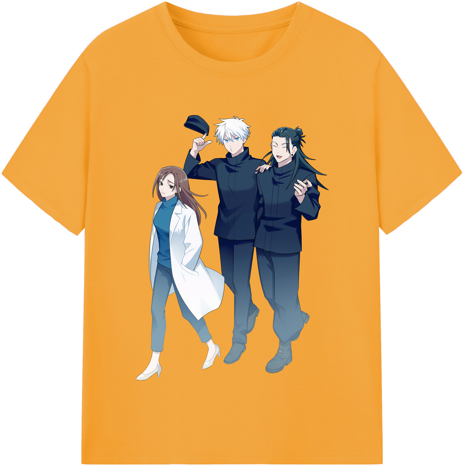 （画像用） 呪術廻戦 Jujutsu Kaisen 綿100％半袖Tシャツ（フロントプリント）