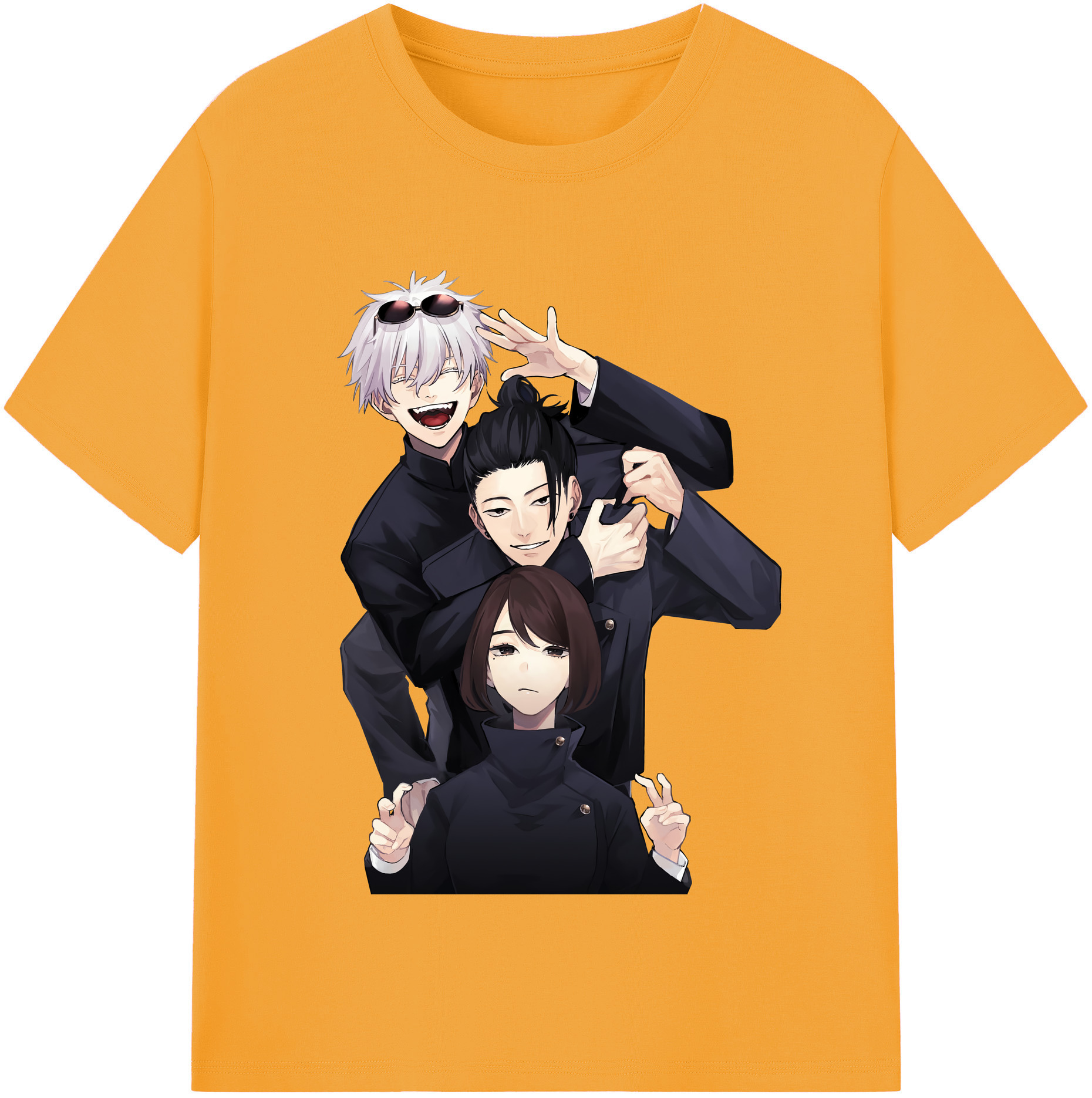 （画像用） 呪術廻戦 Jujutsu Kaisen 綿100％半袖Tシャツ（フロントプリント）