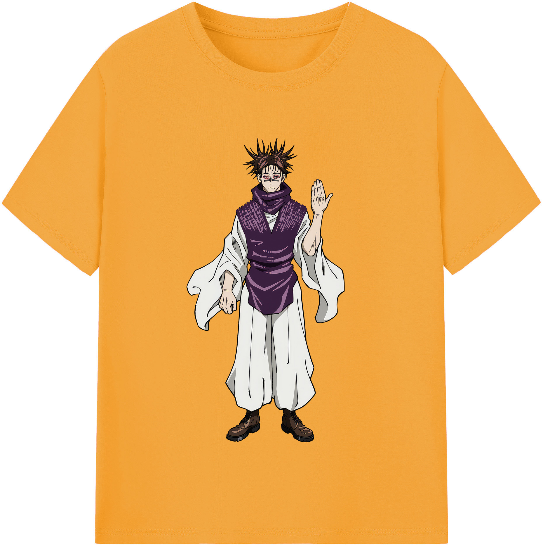 （画像用） 呪術廻戦 Jujutsu Kaisen 綿100％半袖Tシャツ（フロントプリント）