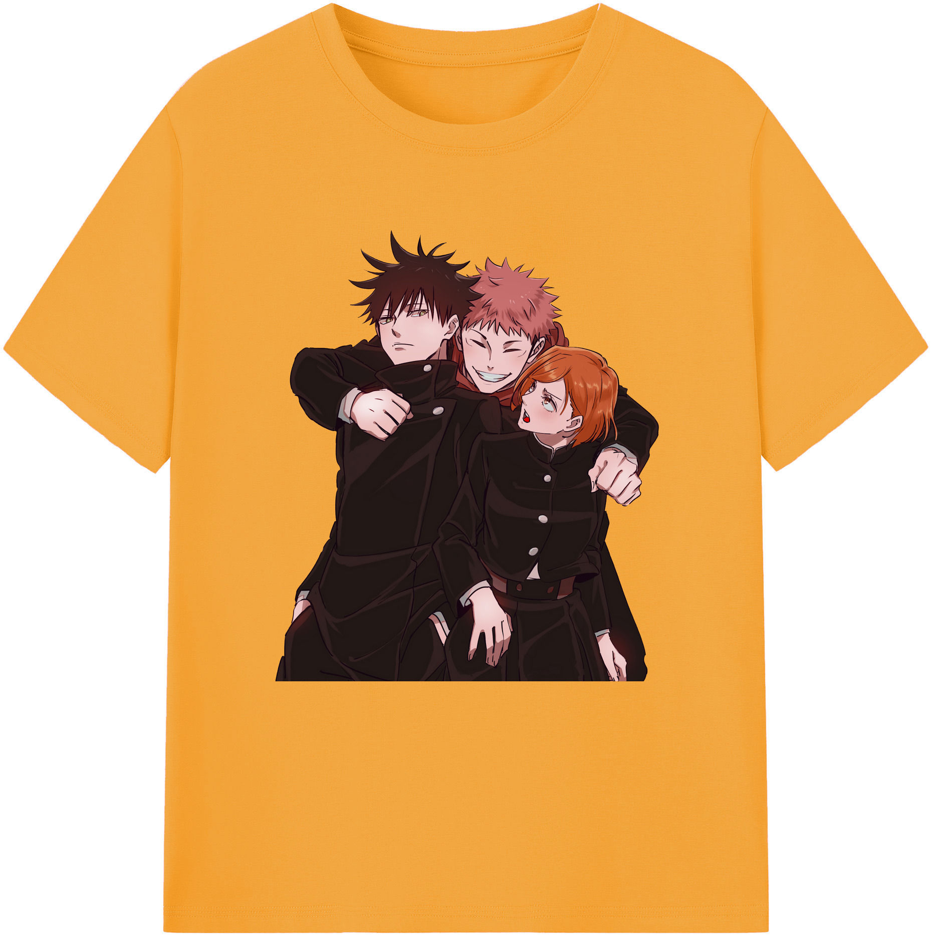 （画像用） 呪術廻戦 Jujutsu Kaisen 綿100％半袖Tシャツ（フロントプリント）