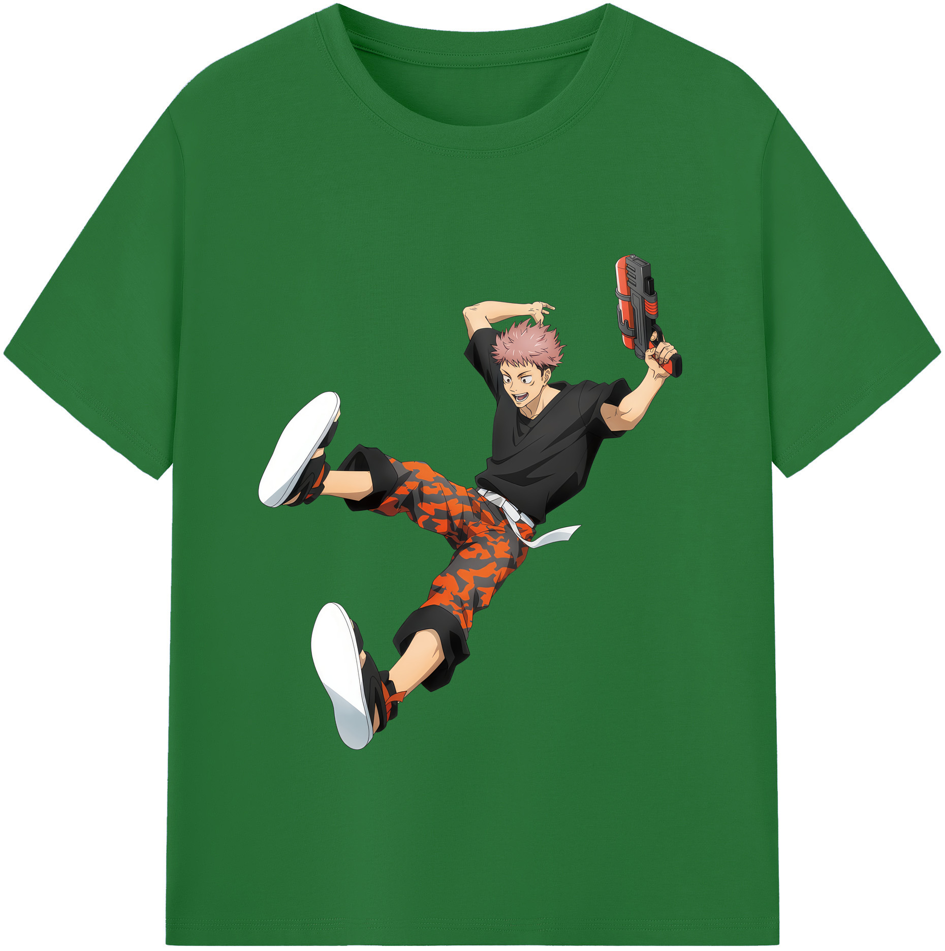 （画像用） 呪術廻戦 Jujutsu Kaisen 綿100％半袖Tシャツ（フロントプリント）