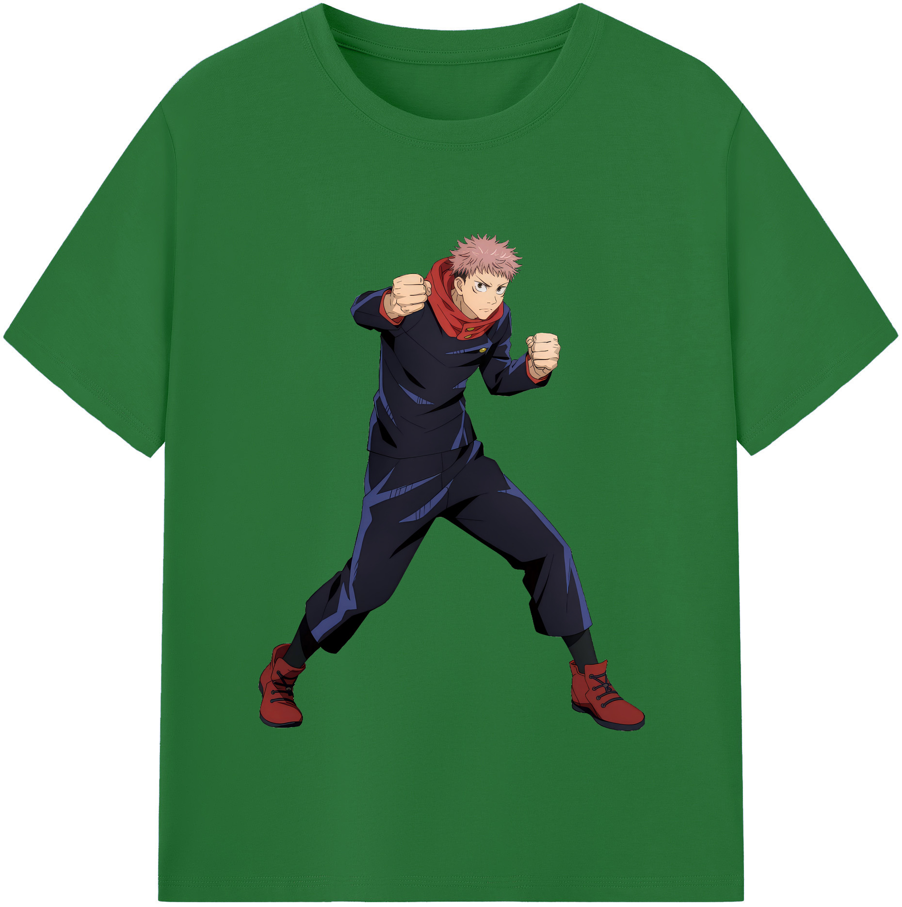 （画像用） 呪術廻戦 Jujutsu Kaisen 綿100％半袖Tシャツ（フロントプリント）